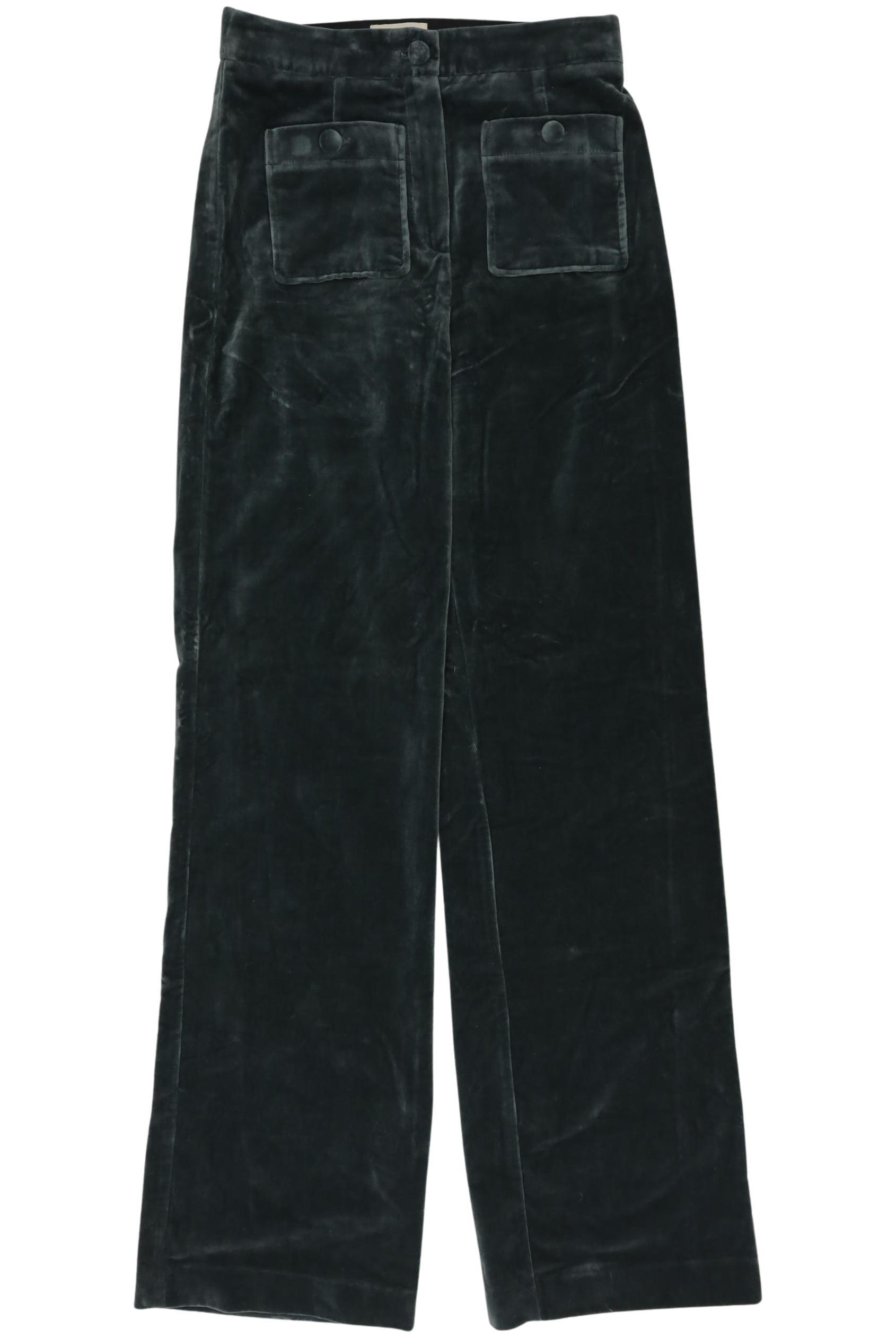 

Sezane Damen Stoffhose, grün, Gr. 34