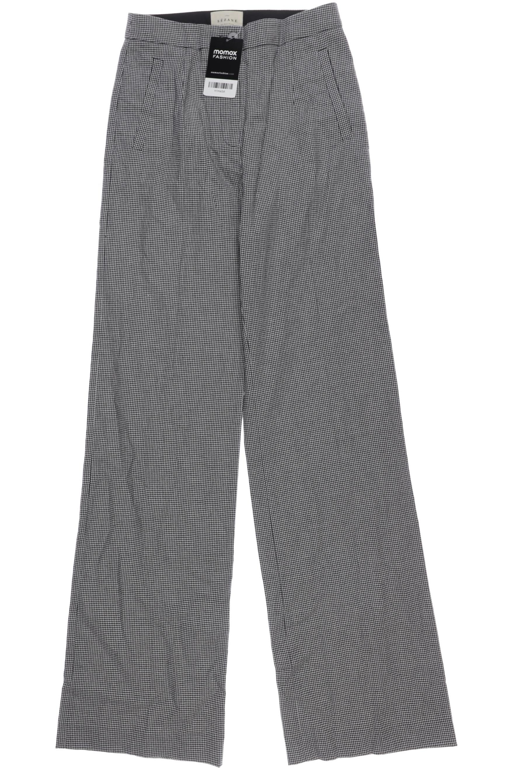

Sezane Damen Stoffhose, schwarz, Gr. 34