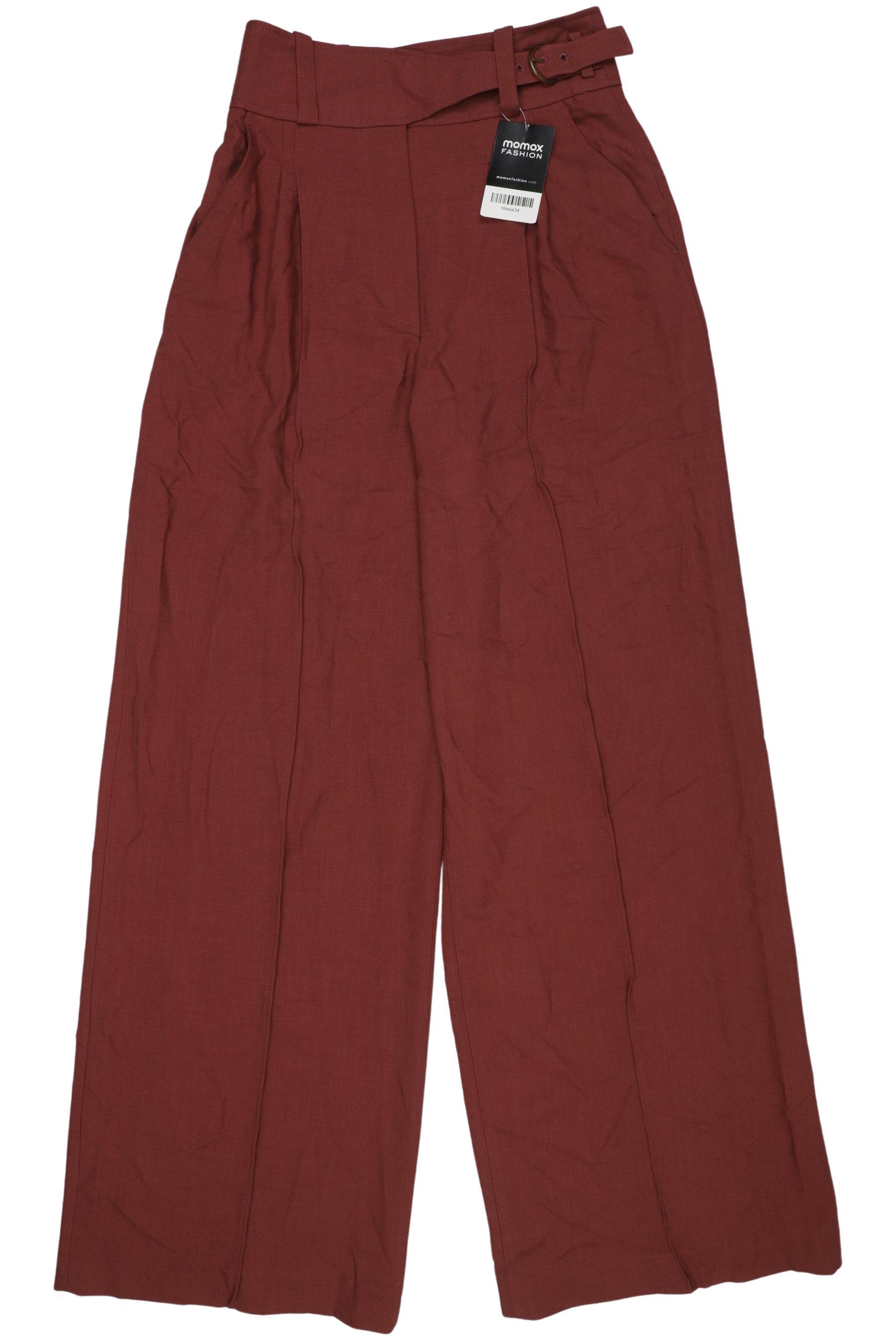 

Sezane Damen Stoffhose, bordeaux, Gr. 34