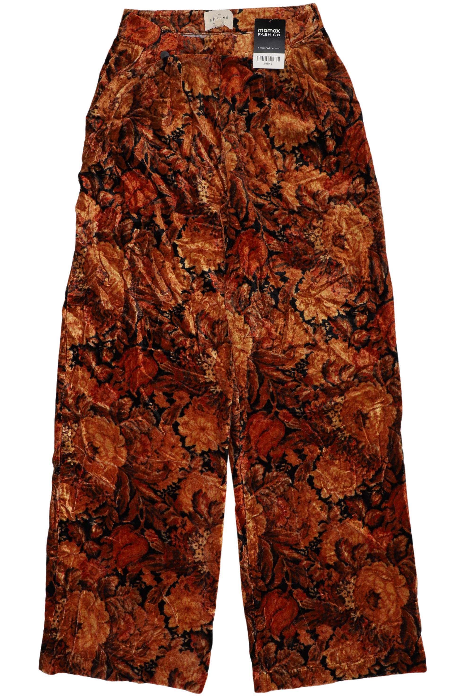 

Sezane Damen Stoffhose, orange, Gr. 36