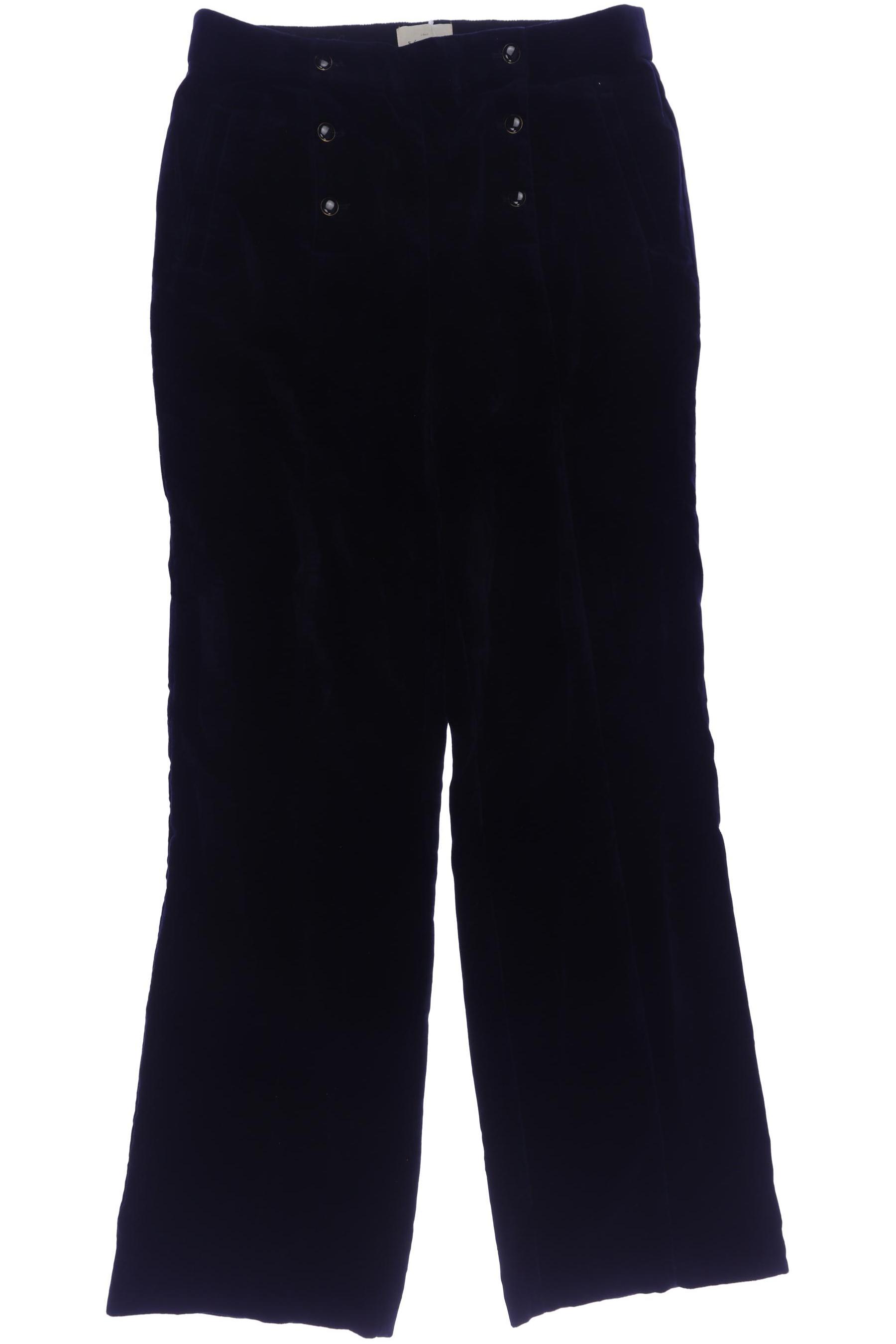 

Sezane Damen Stoffhose, marineblau, Gr. 40