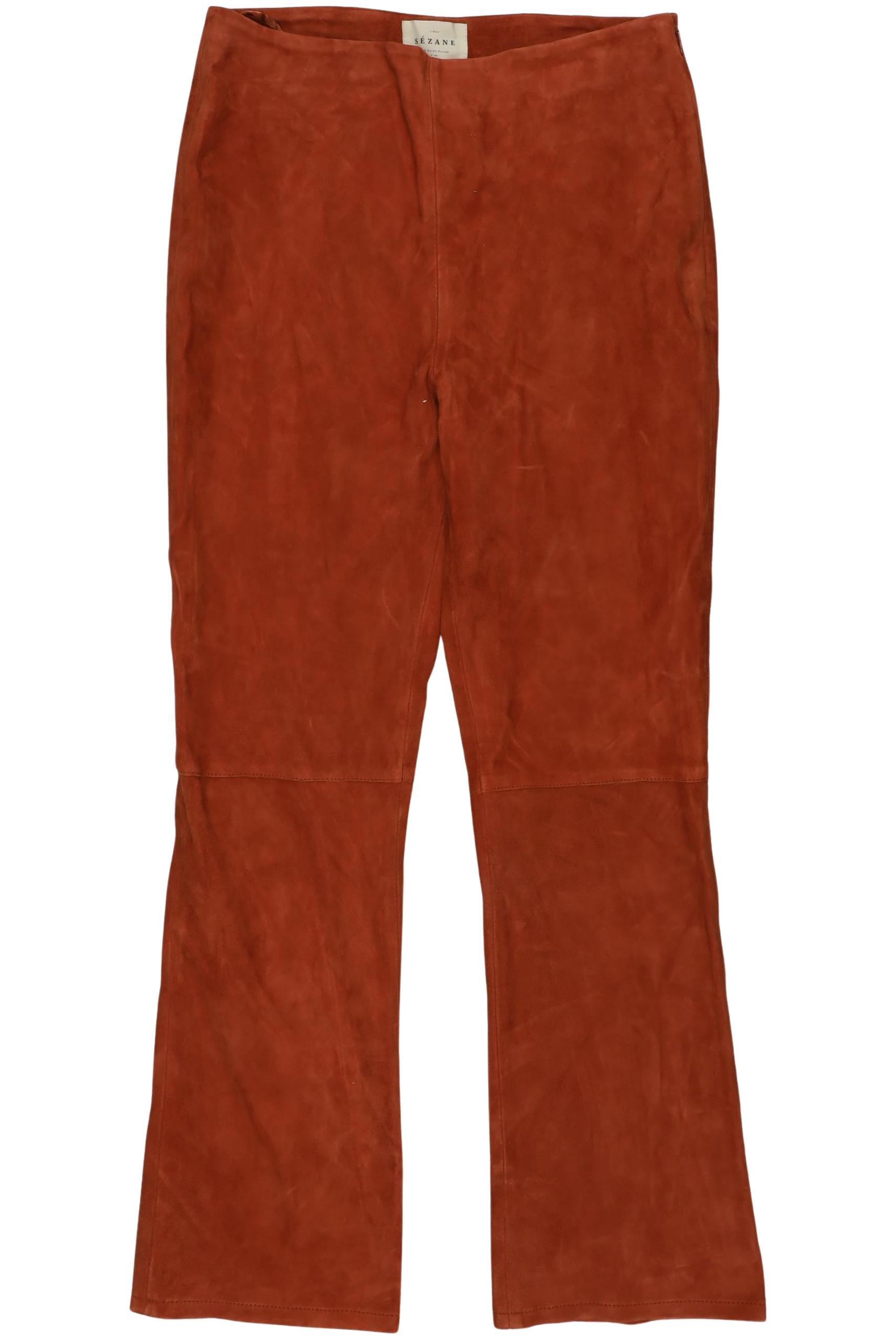 

Sezane Damen Stoffhose, braun, Gr. 36