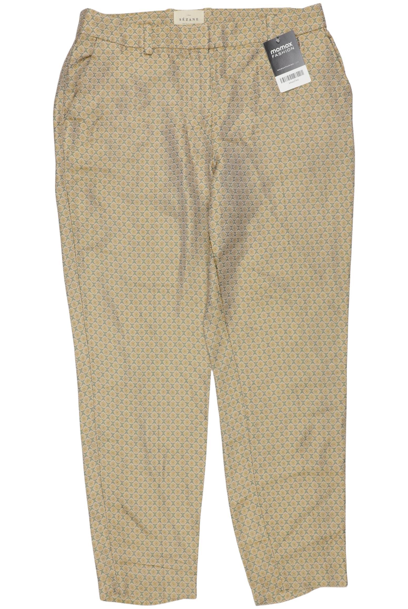 

Sezane Damen Stoffhose, beige, Gr. 38