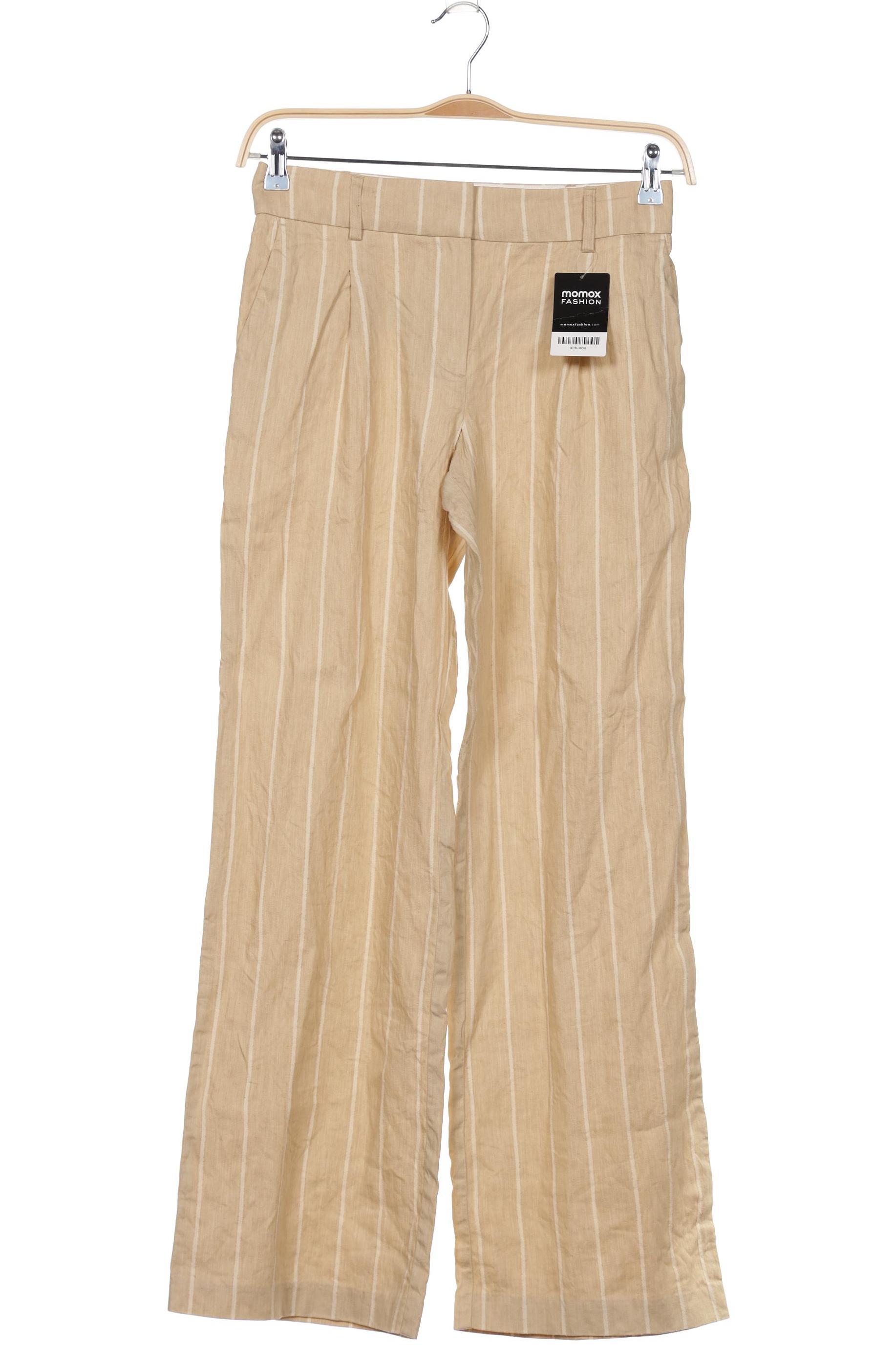 

Sezane Damen Stoffhose, beige, Gr. 34