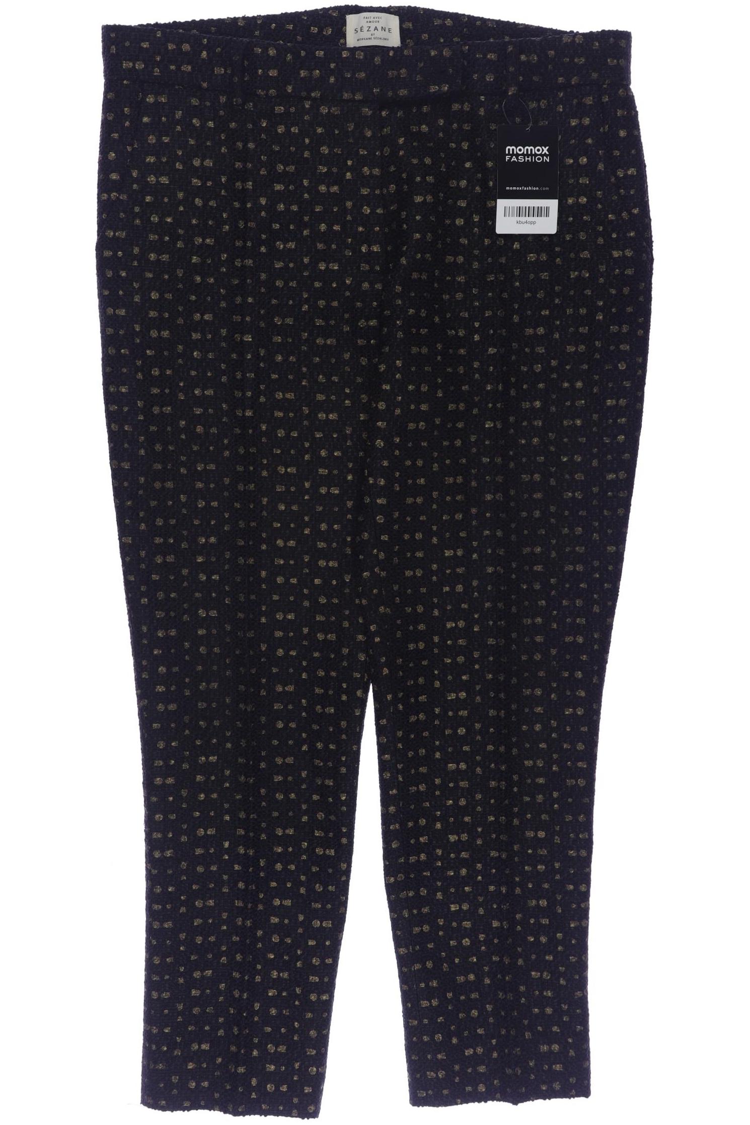 

Sezane Damen Stoffhose, schwarz, Gr. 33