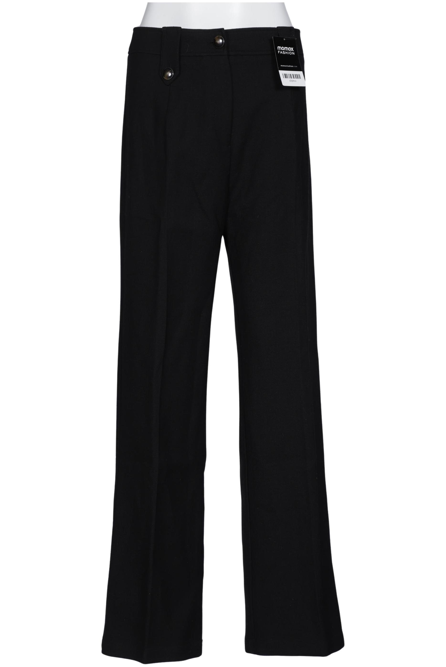 

Sezane Damen Stoffhose, schwarz, Gr. 40