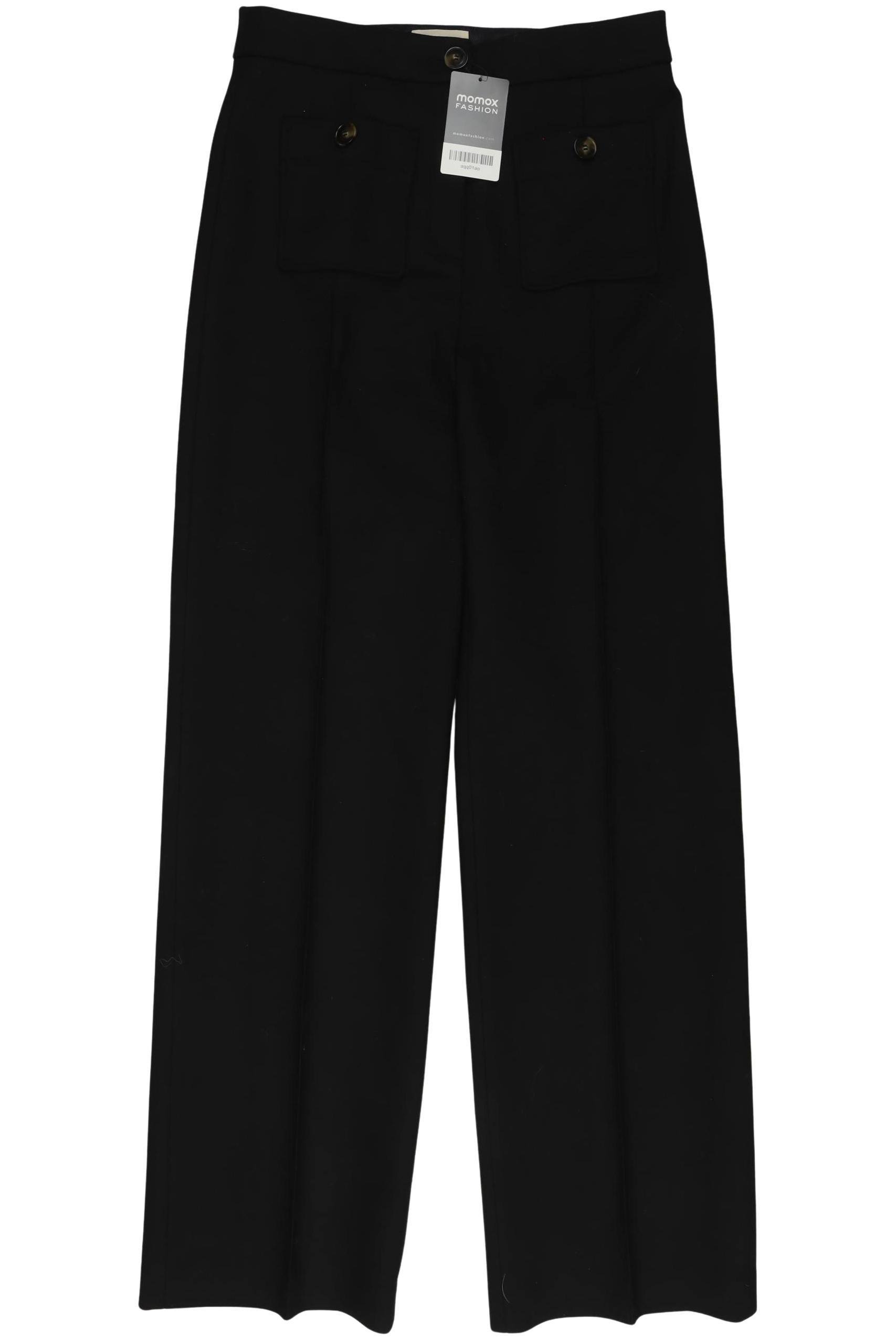 

Sezane Damen Stoffhose, schwarz, Gr. 38