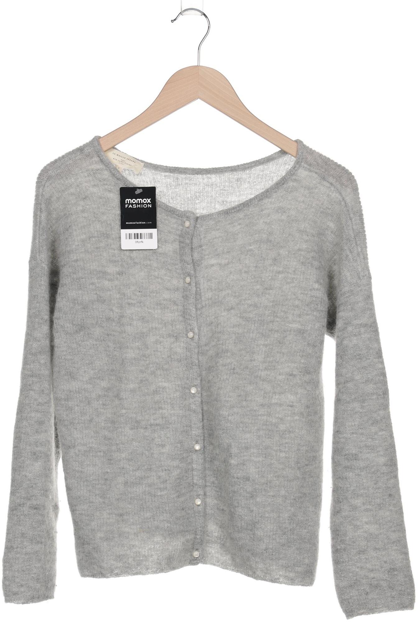 

Sezane Damen Strickjacke, grau, Gr. 36
