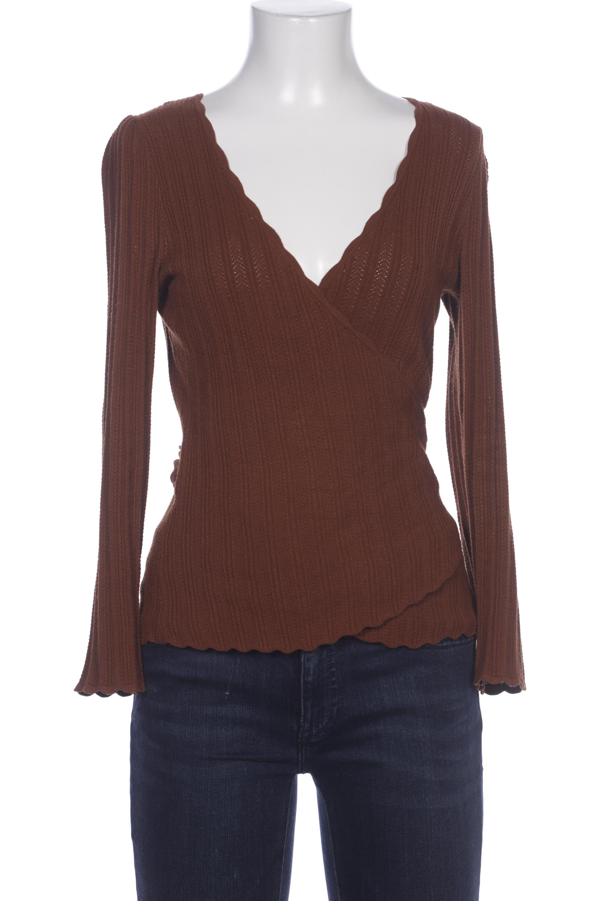 

Sezane Damen Strickjacke, braun, Gr. 38