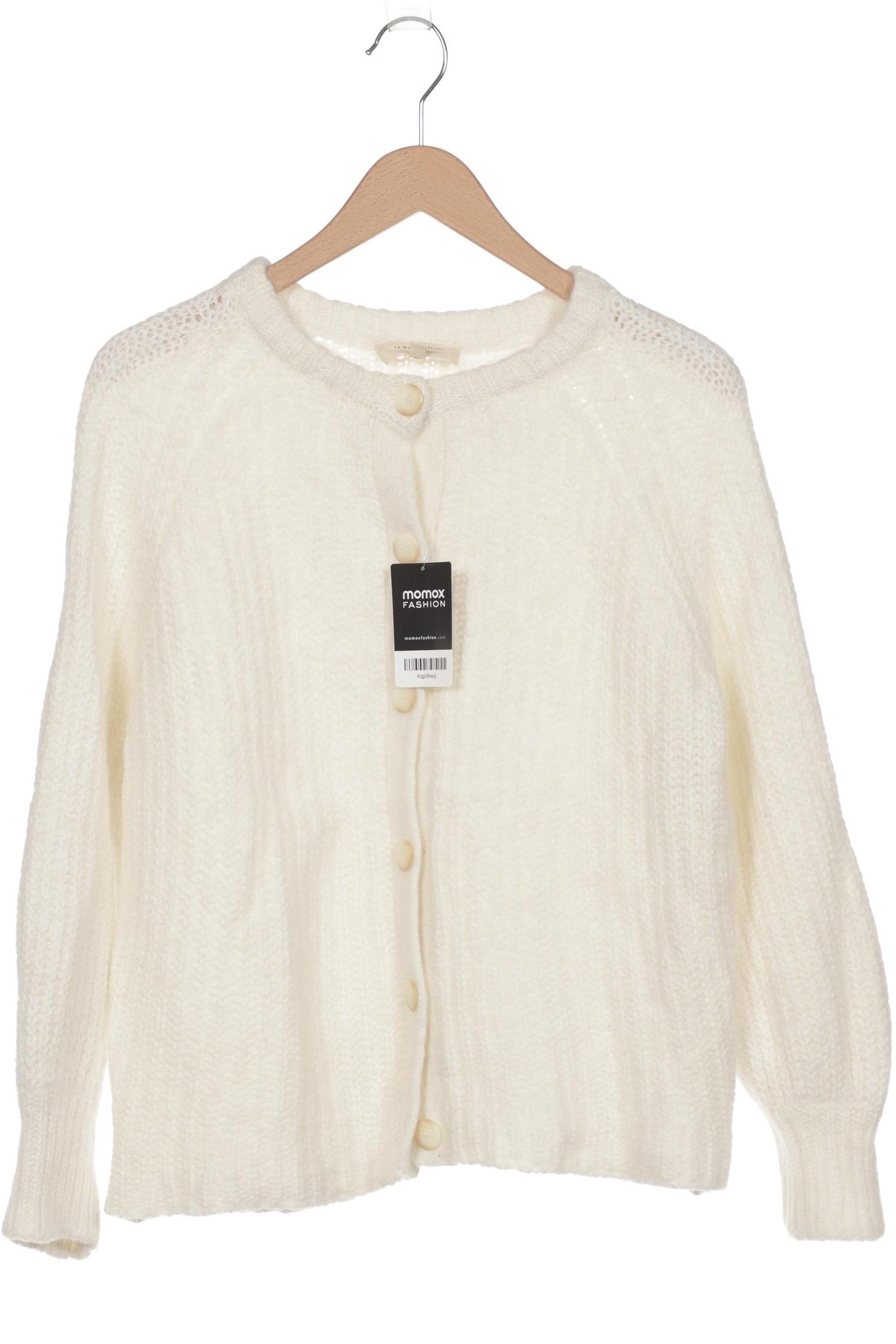 

Sezane Damen Strickjacke, weiß, Gr. 46