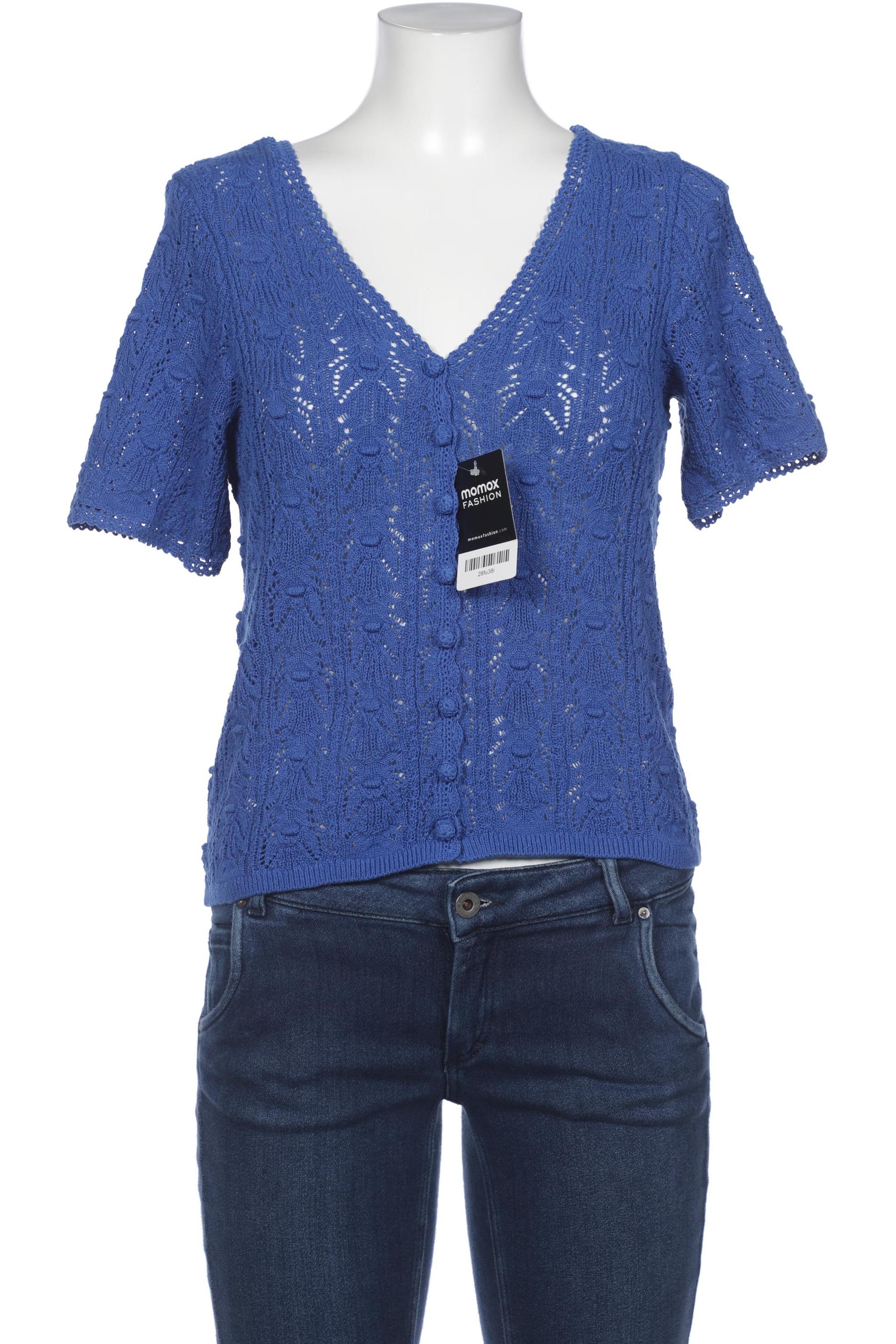 

Sezane Damen Strickjacke, blau, Gr. 38
