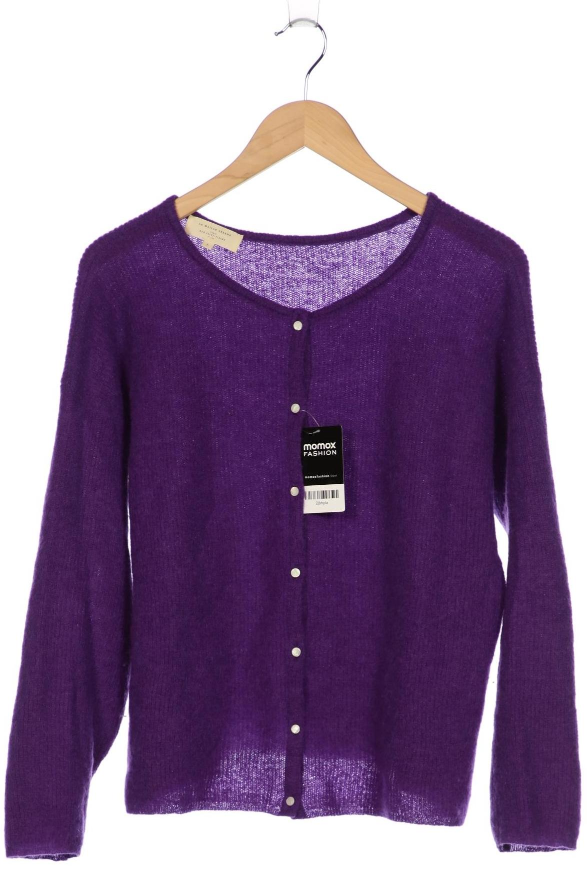 

Sezane Damen Strickjacke, flieder, Gr. 42