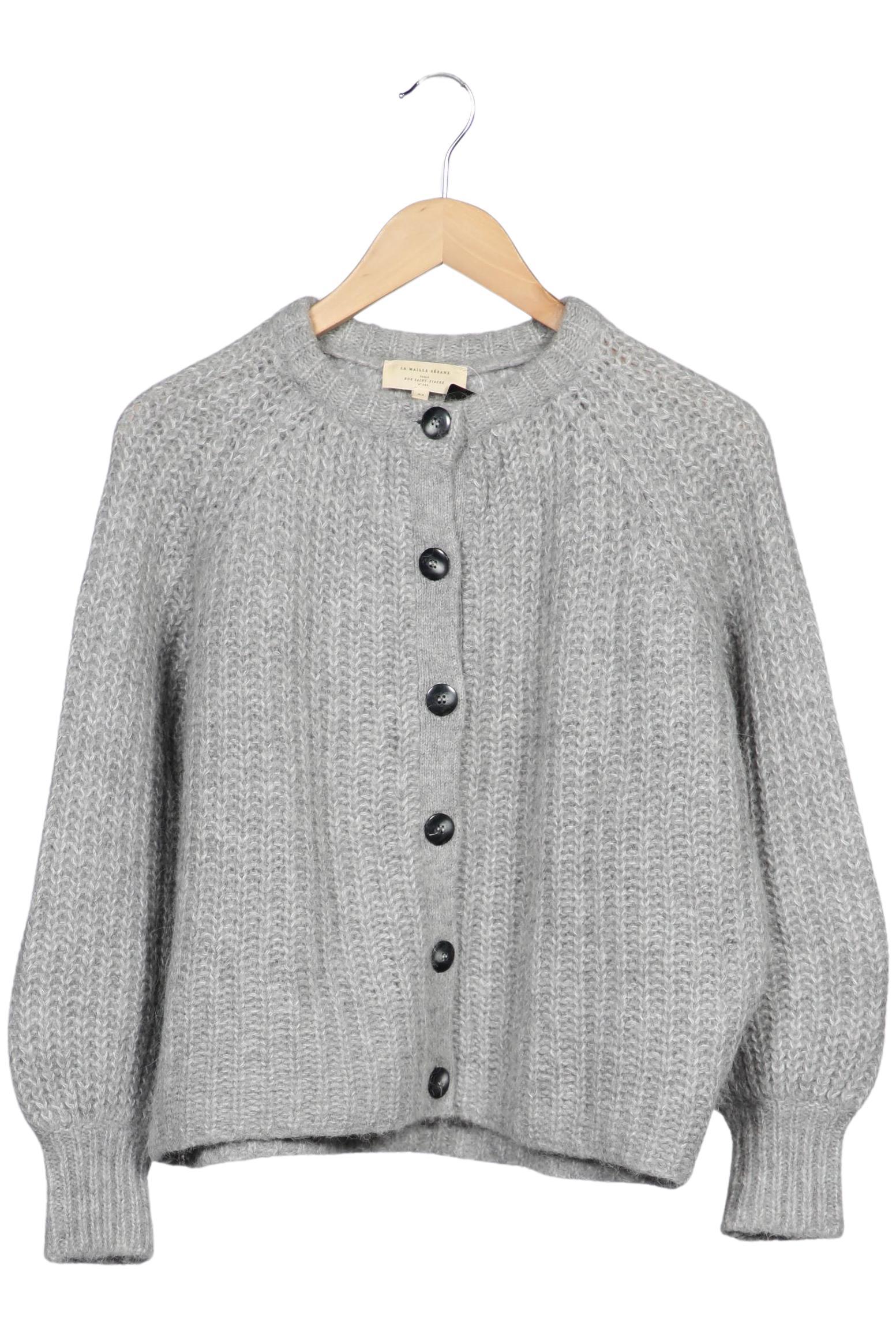 

Sezane Damen Strickjacke, grau, Gr. 34