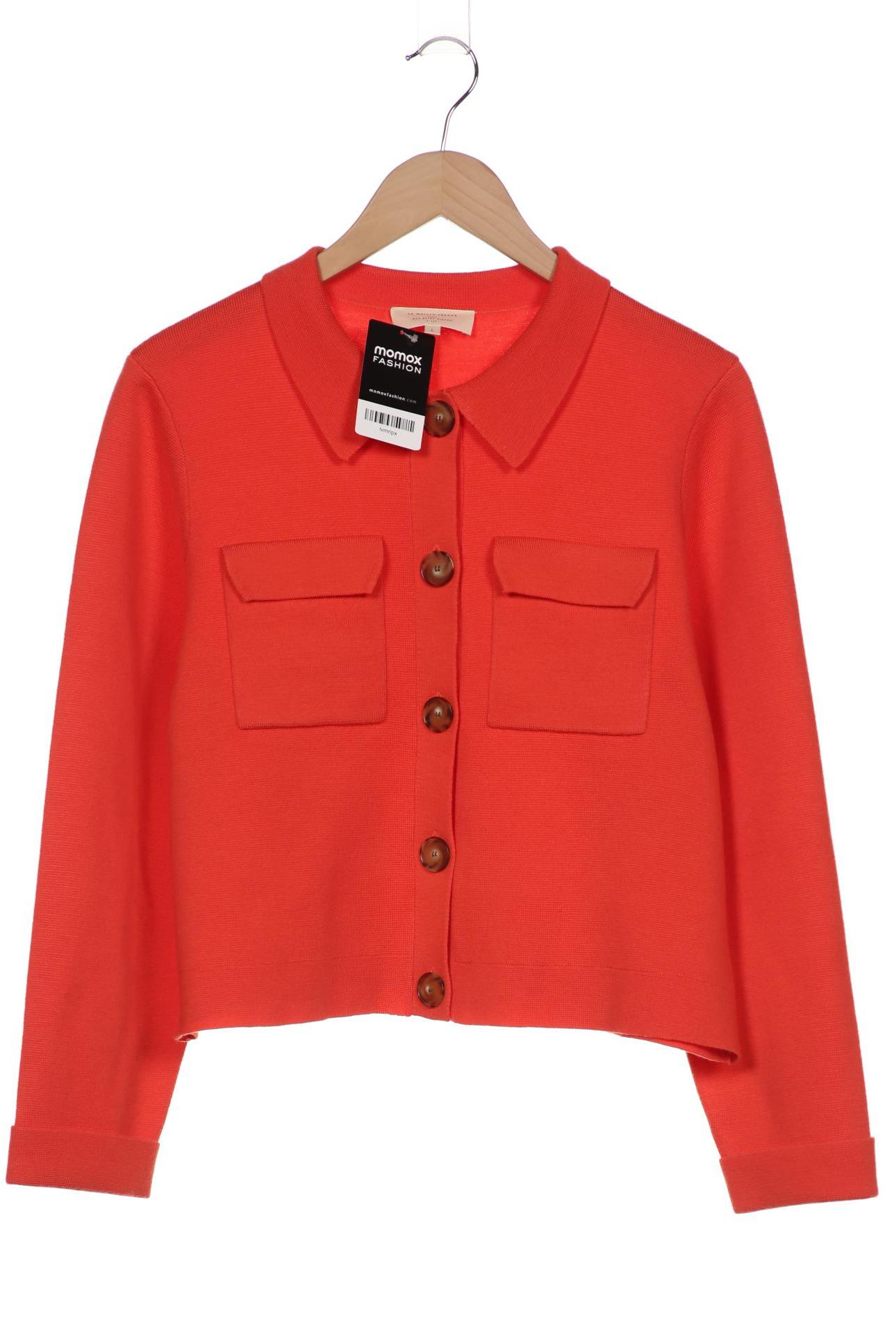 

Sezane Damen Strickjacke, orange, Gr. 42