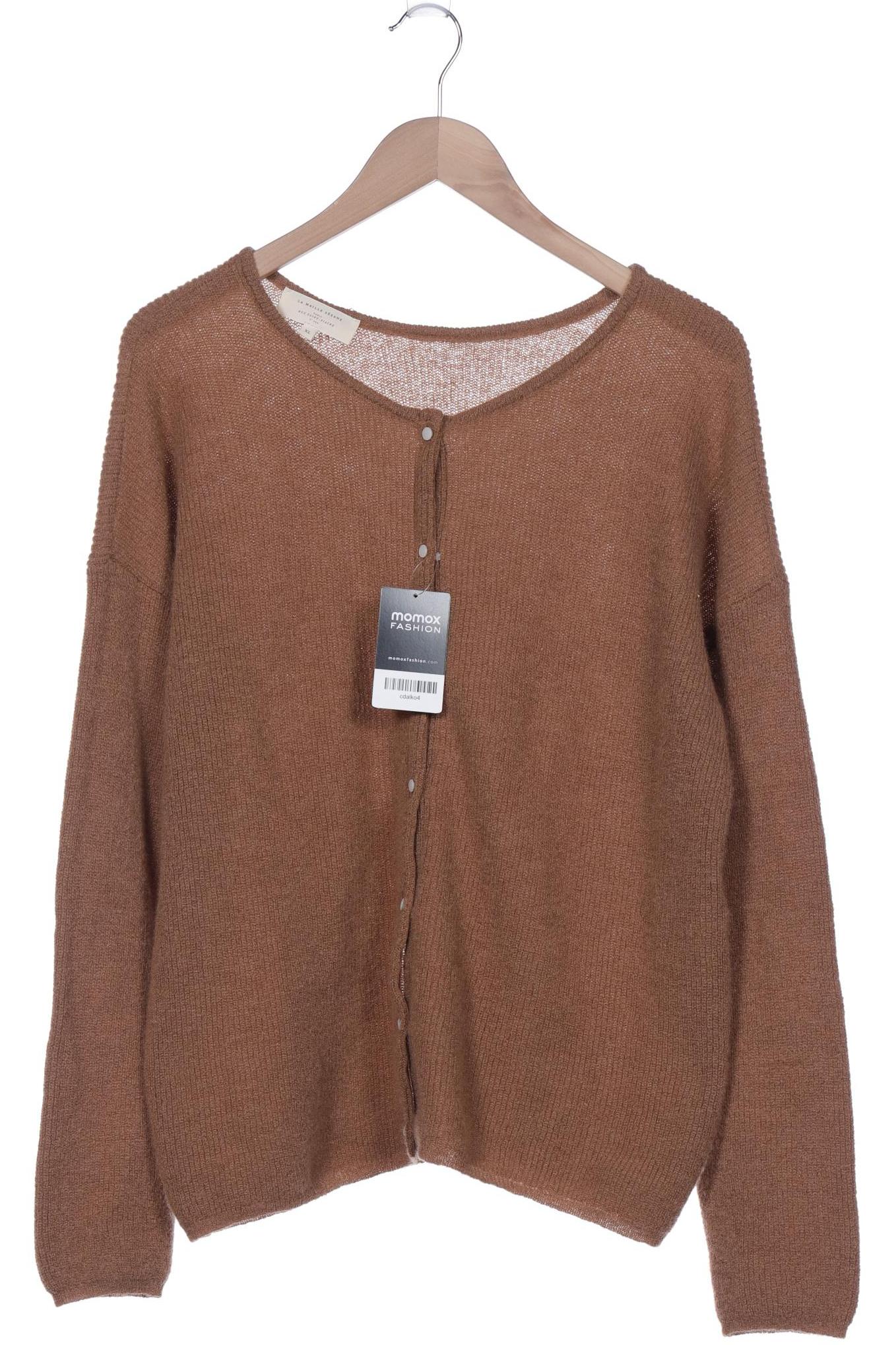 

Sezane Damen Strickjacke, braun, Gr. 44