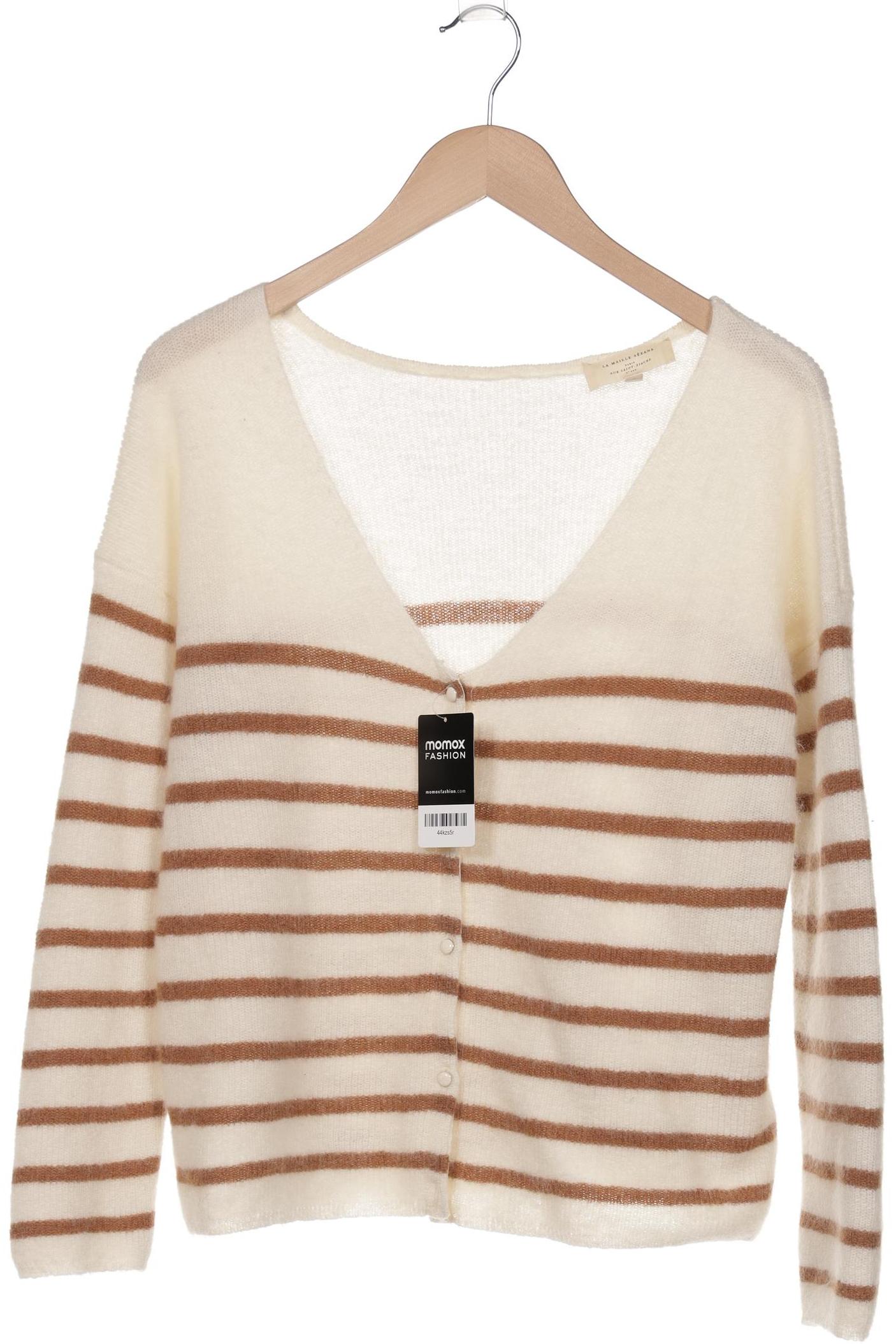 

Sezane Damen Strickjacke, beige, Gr. 36