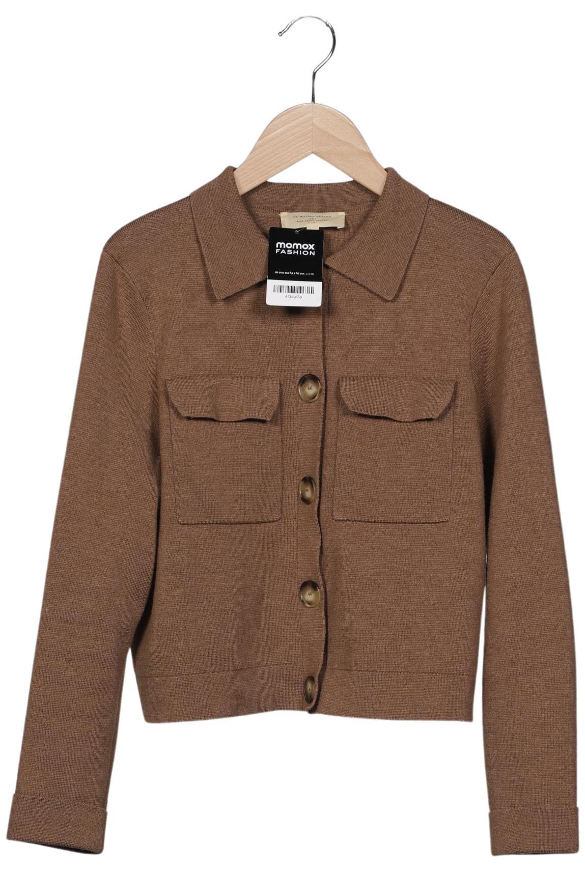 

Sezane Damen Strickjacke, braun, Gr. 34