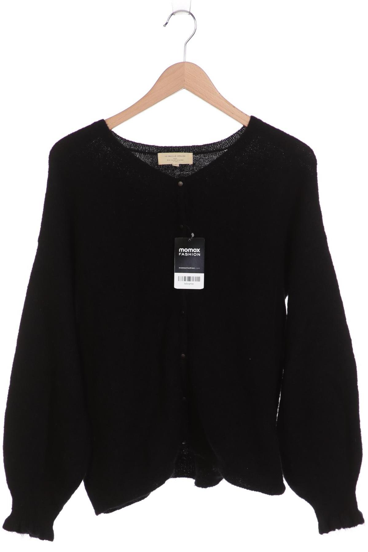 

Sezane Damen Strickjacke, schwarz, Gr. 36