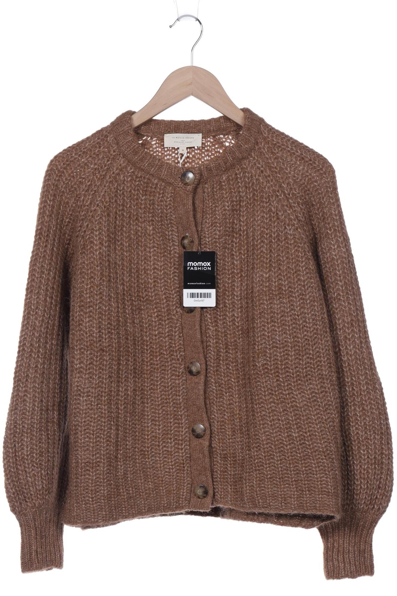 

Sezane Damen Strickjacke, braun, Gr. 38