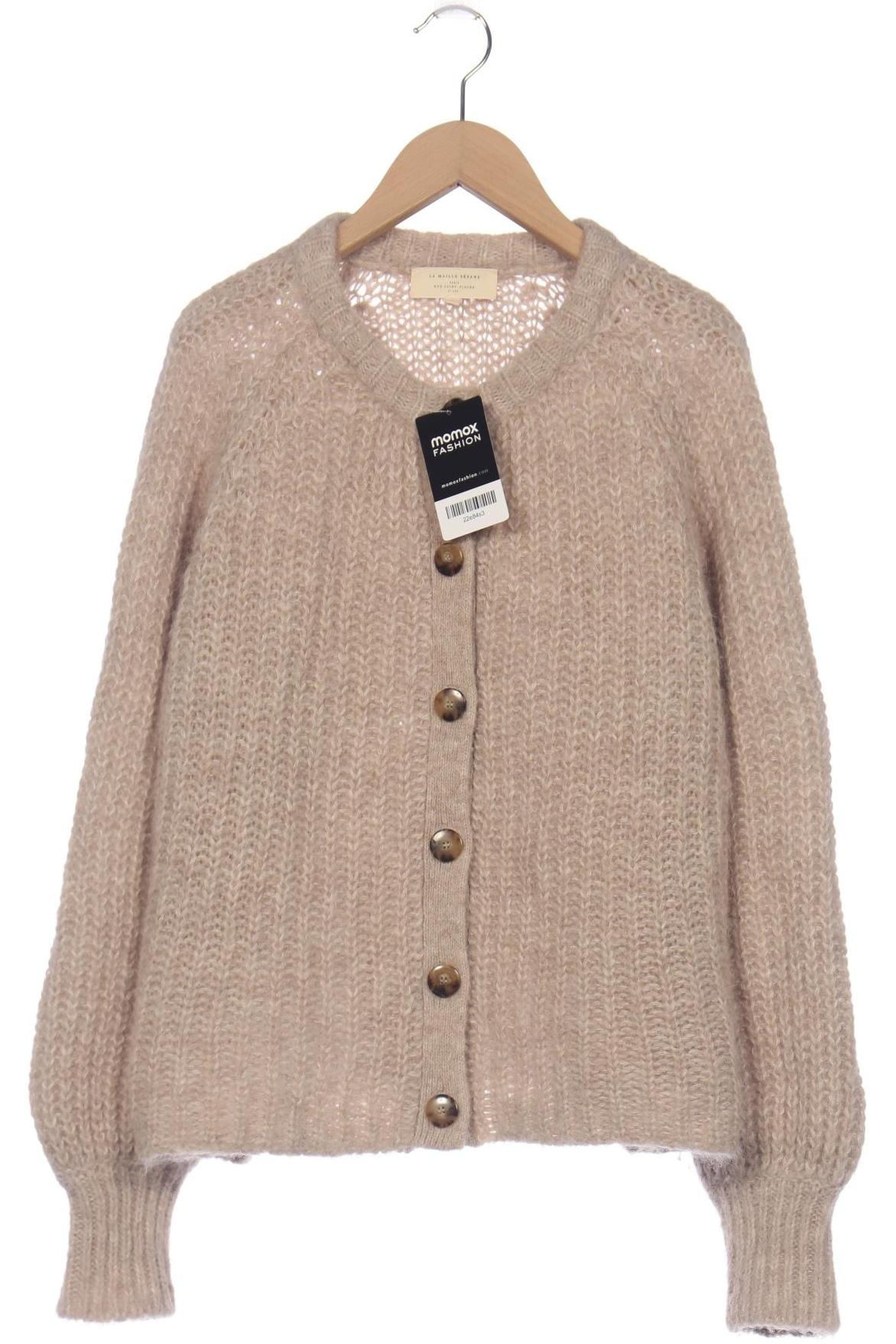 

Sezane Damen Strickjacke, beige, Gr. 36