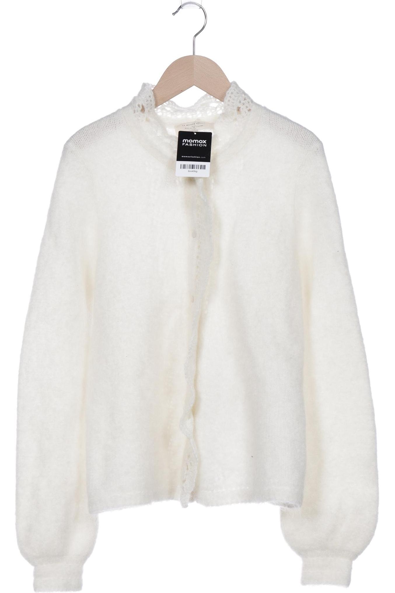 

Sezane Damen Strickjacke, weiß, Gr. 42