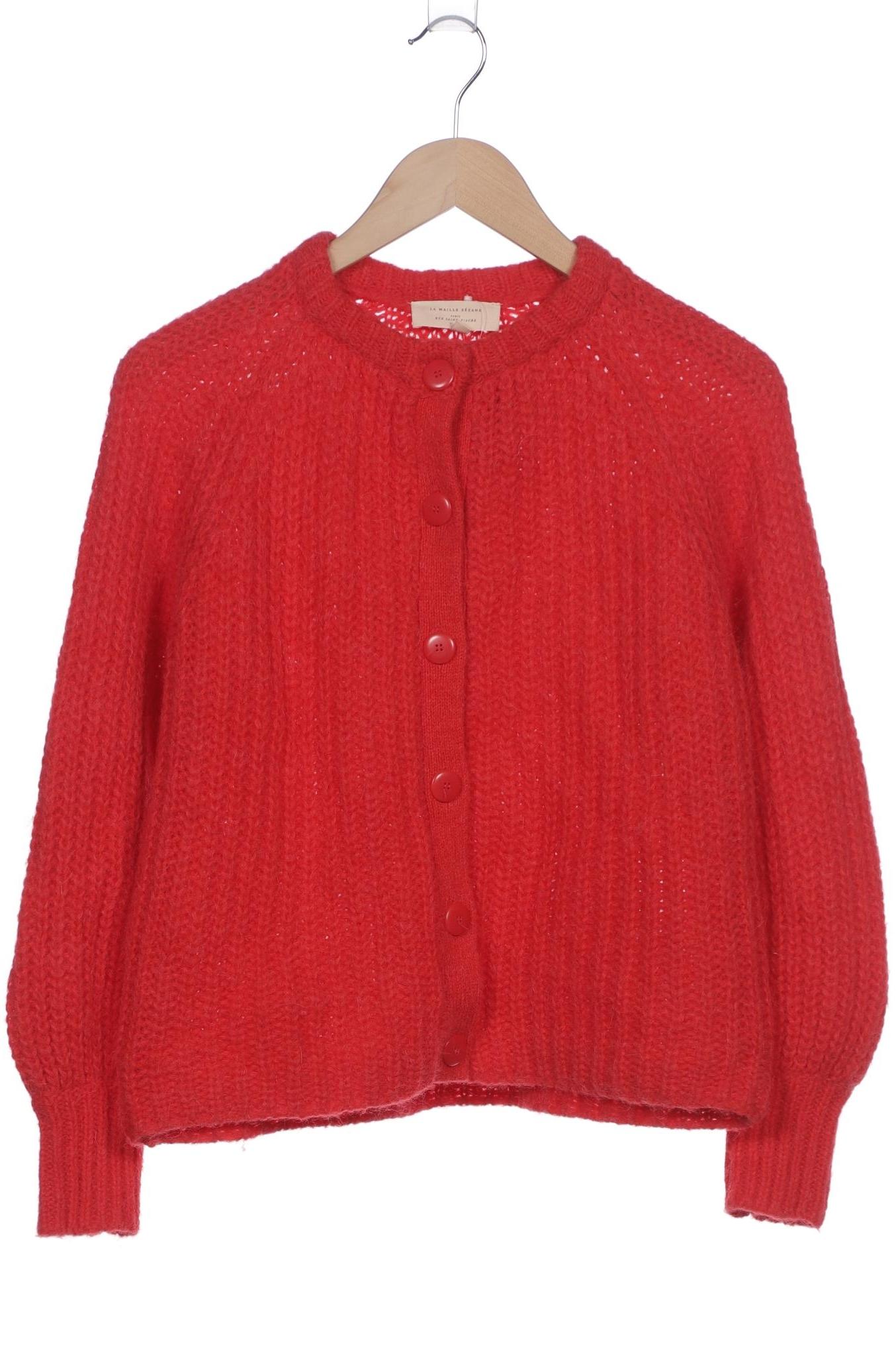 

Sezane Damen Strickjacke, rot, Gr. 32