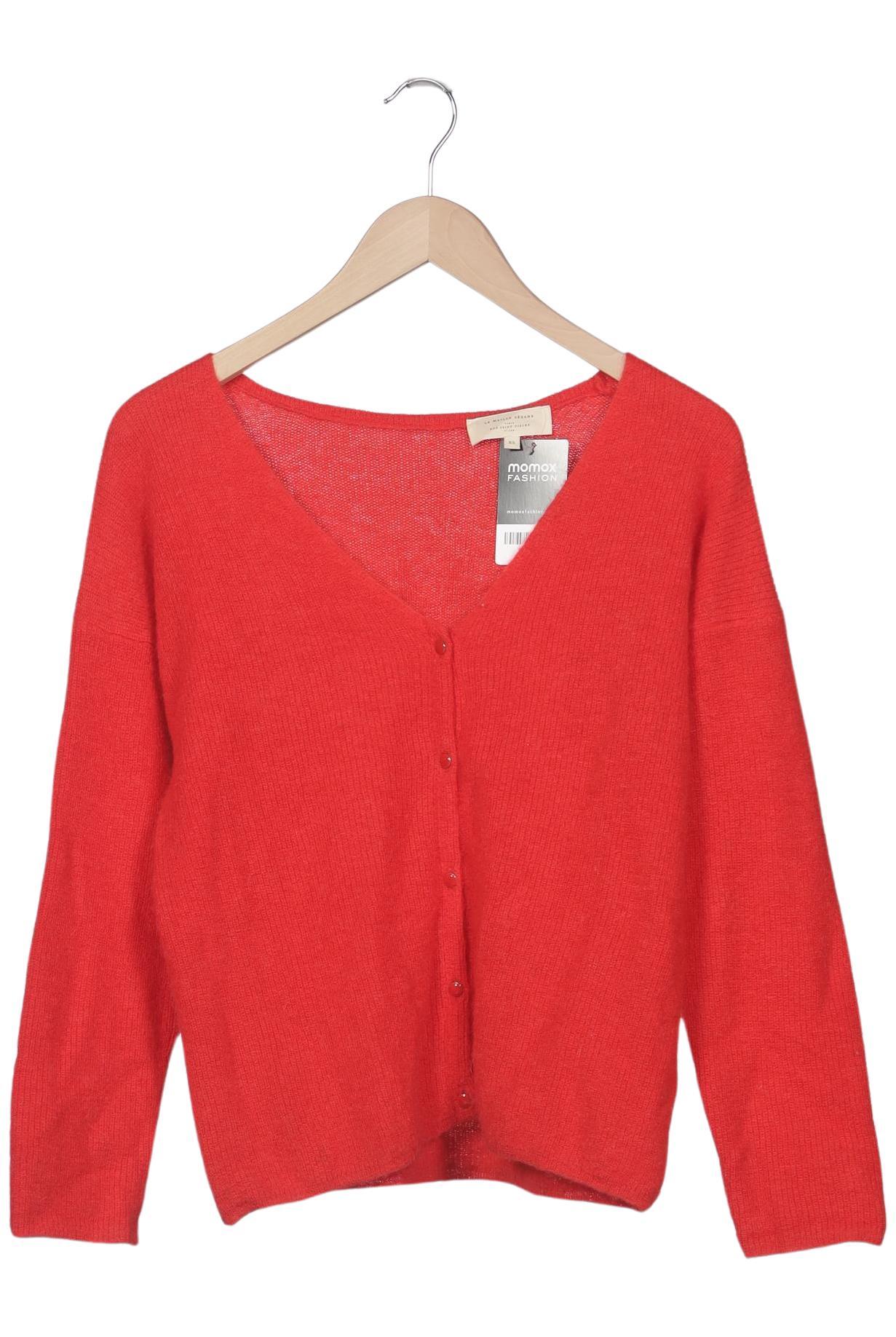 

Sezane Damen Strickjacke, rot, Gr. 34