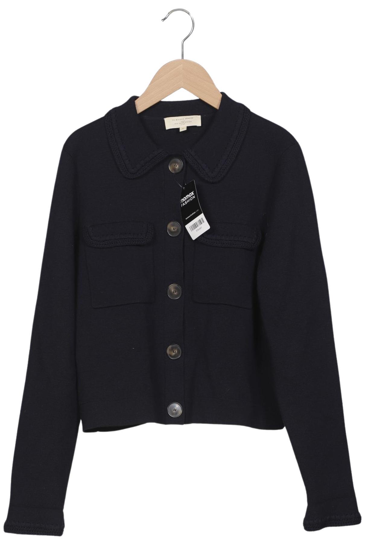 

Sezane Damen Strickjacke, marineblau, Gr. 38