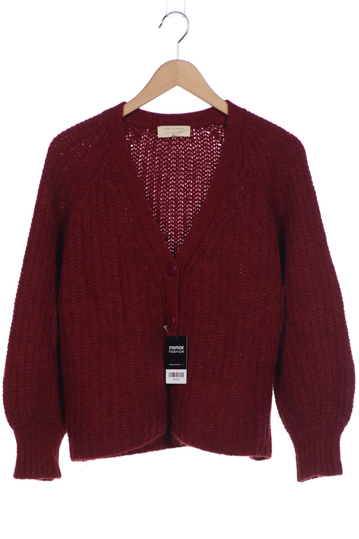 

Sezane Damen Strickjacke, bordeaux, Gr. 36