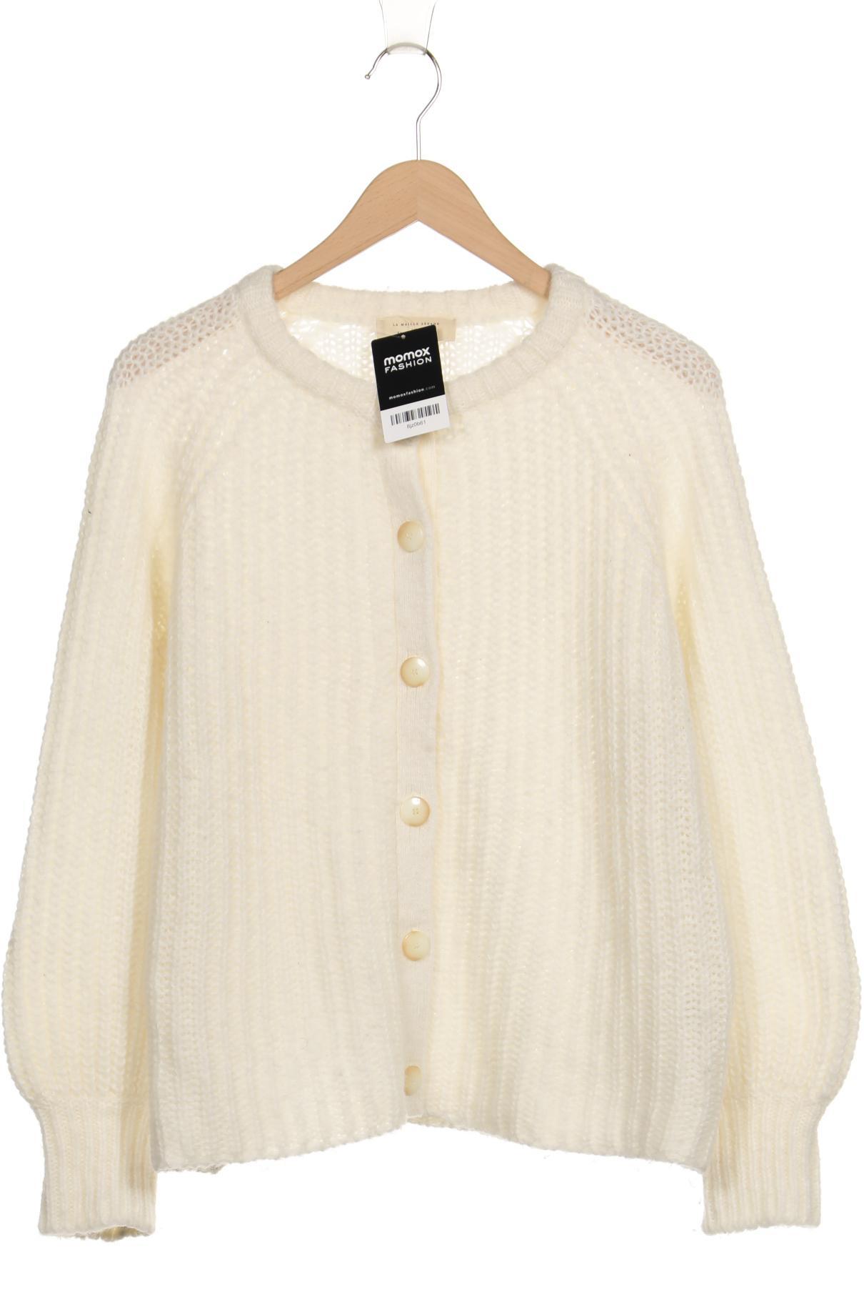 

Sezane Damen Strickjacke, weiß, Gr. 42
