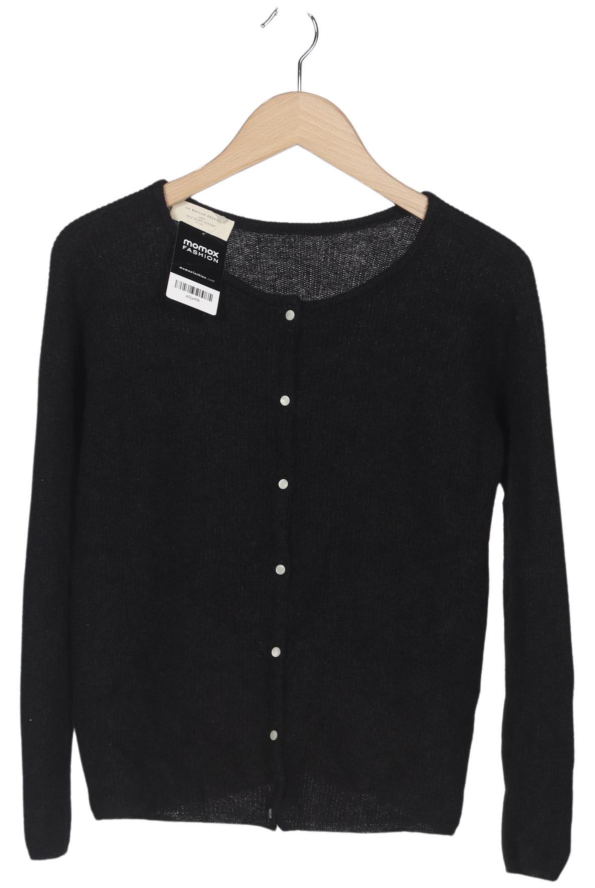 

Sezane Damen Strickjacke, schwarz, Gr. 34