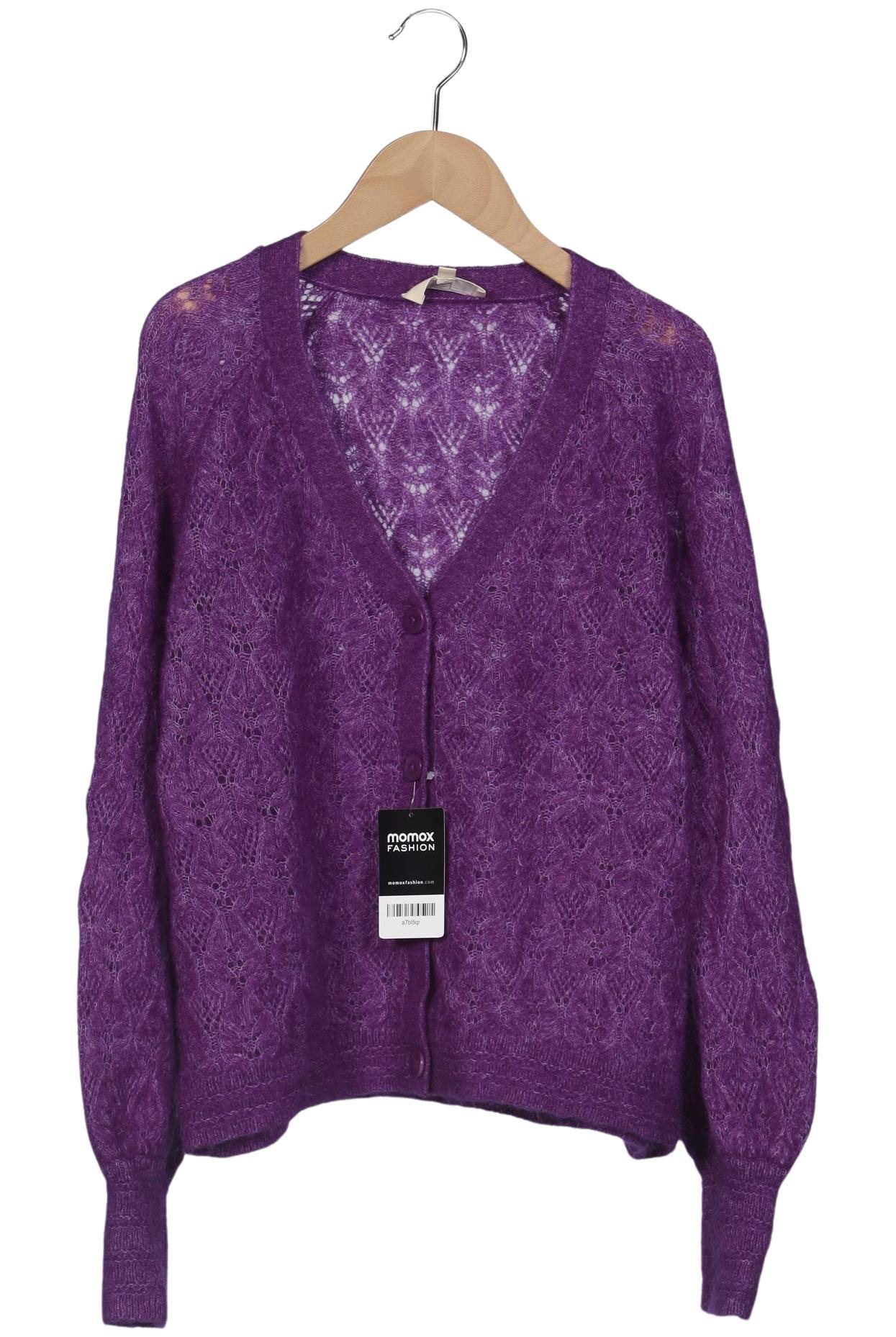 

Sezane Damen Strickjacke, flieder, Gr. 36
