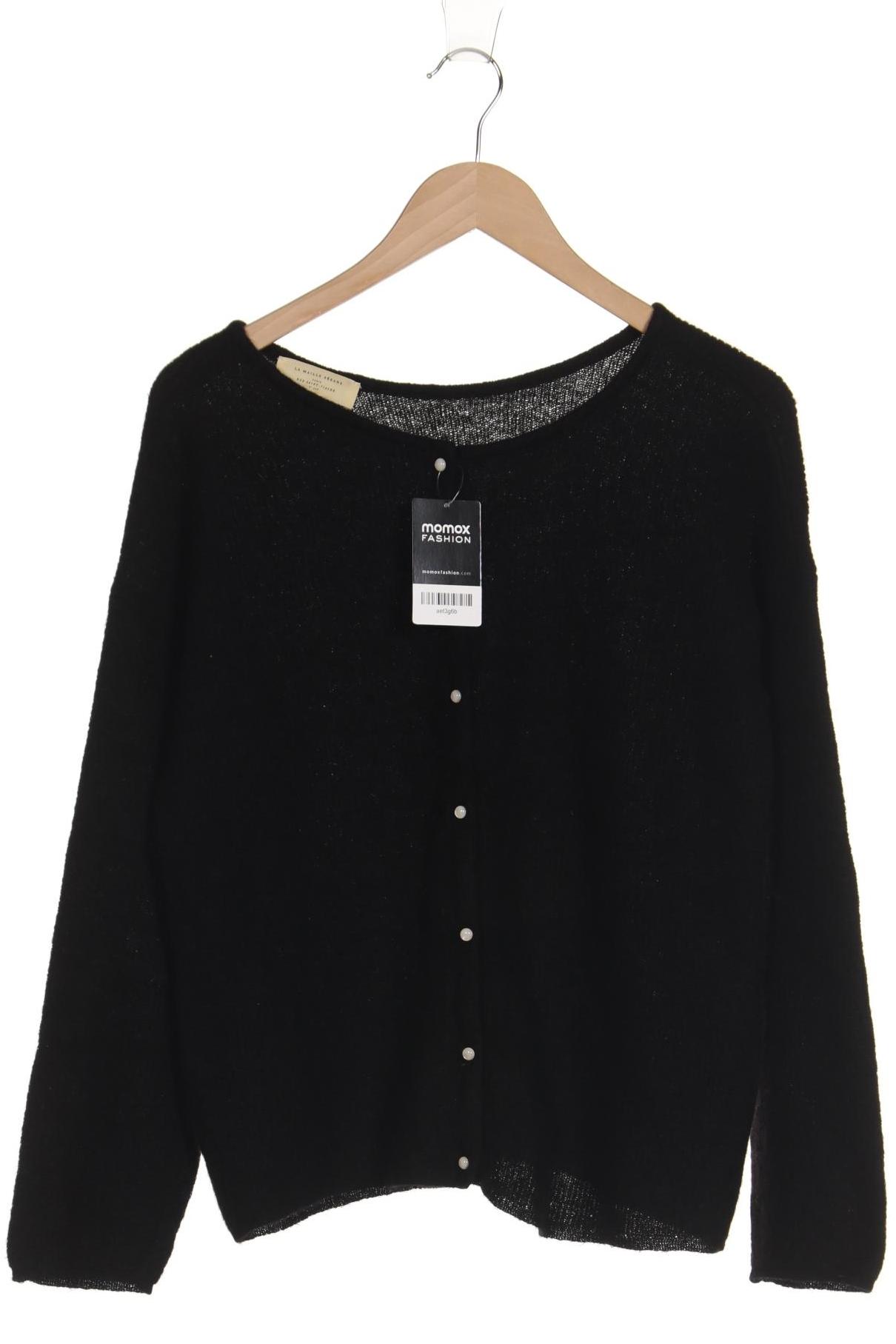 

Sezane Damen Strickjacke, schwarz, Gr. 42