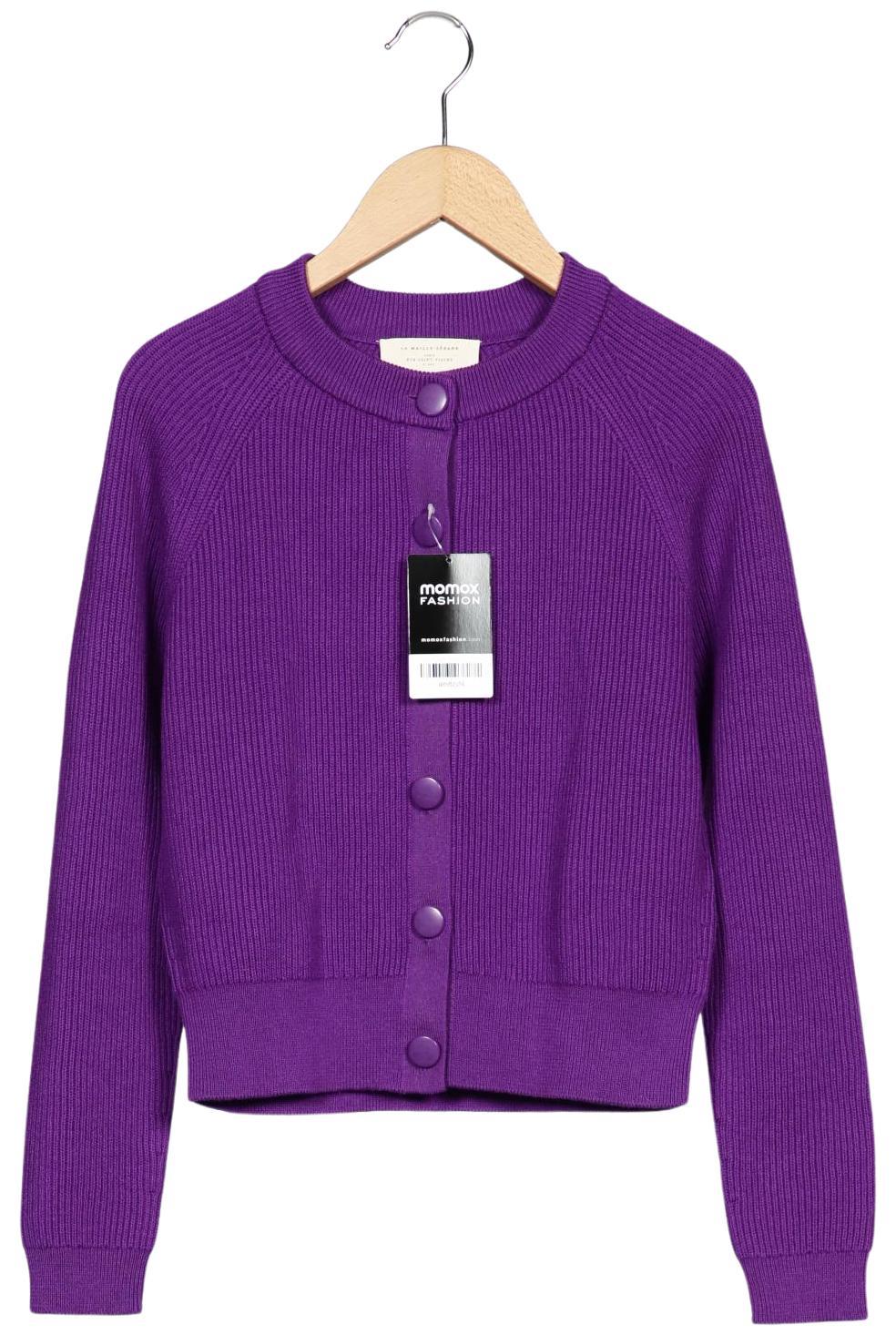 

Sezane Damen Strickjacke, flieder, Gr. 34