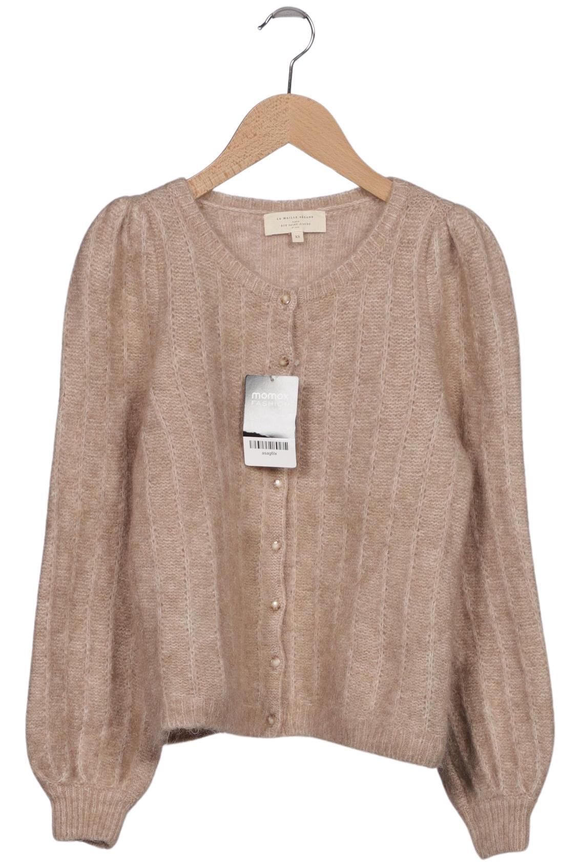 

Sezane Damen Strickjacke, beige, Gr. 34