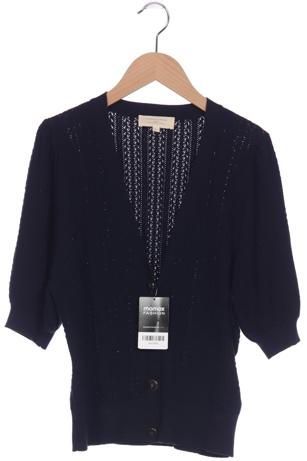 

Sezane Damen Strickjacke, marineblau, Gr. 42