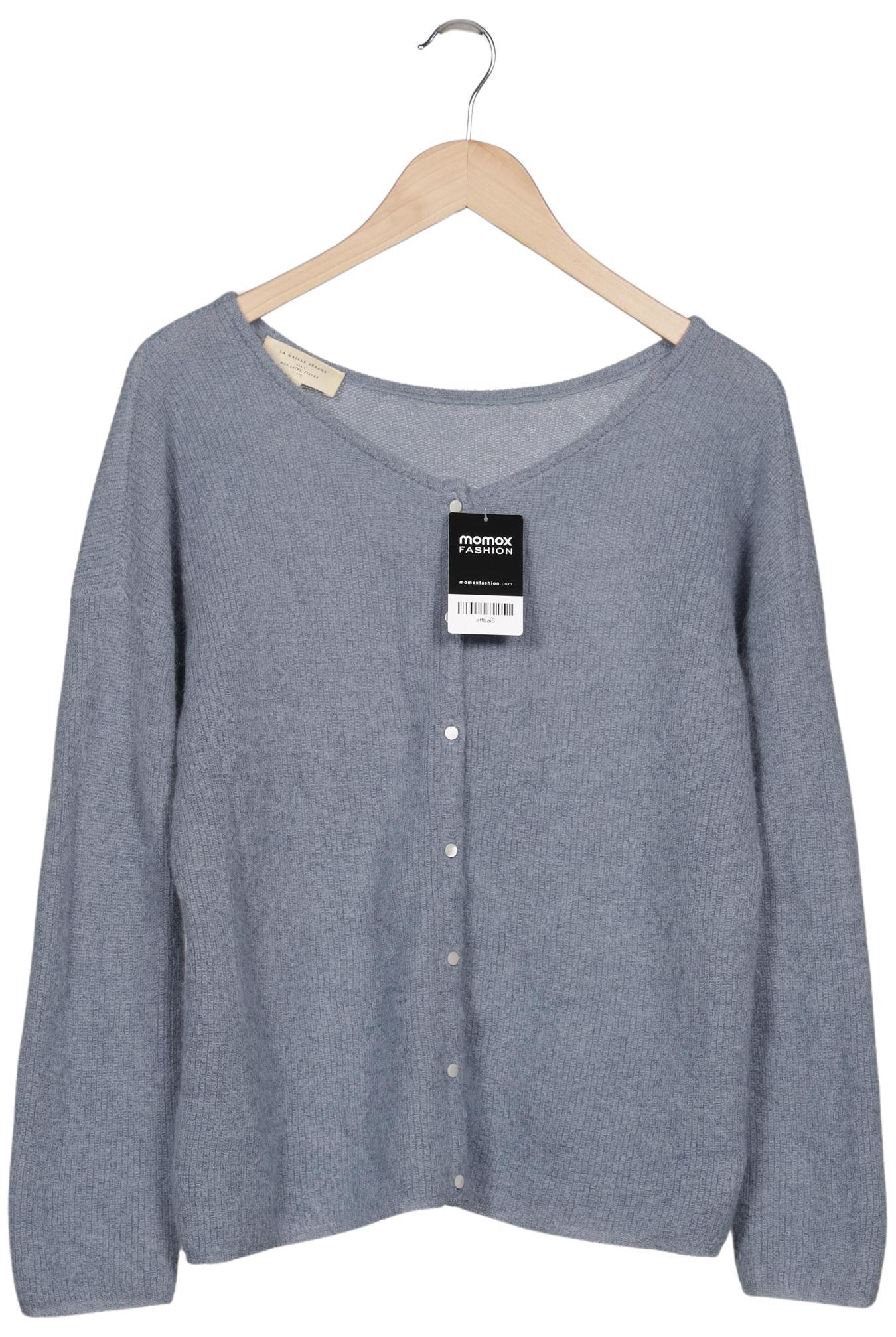 

Sezane Damen Strickjacke, marineblau, Gr. 38