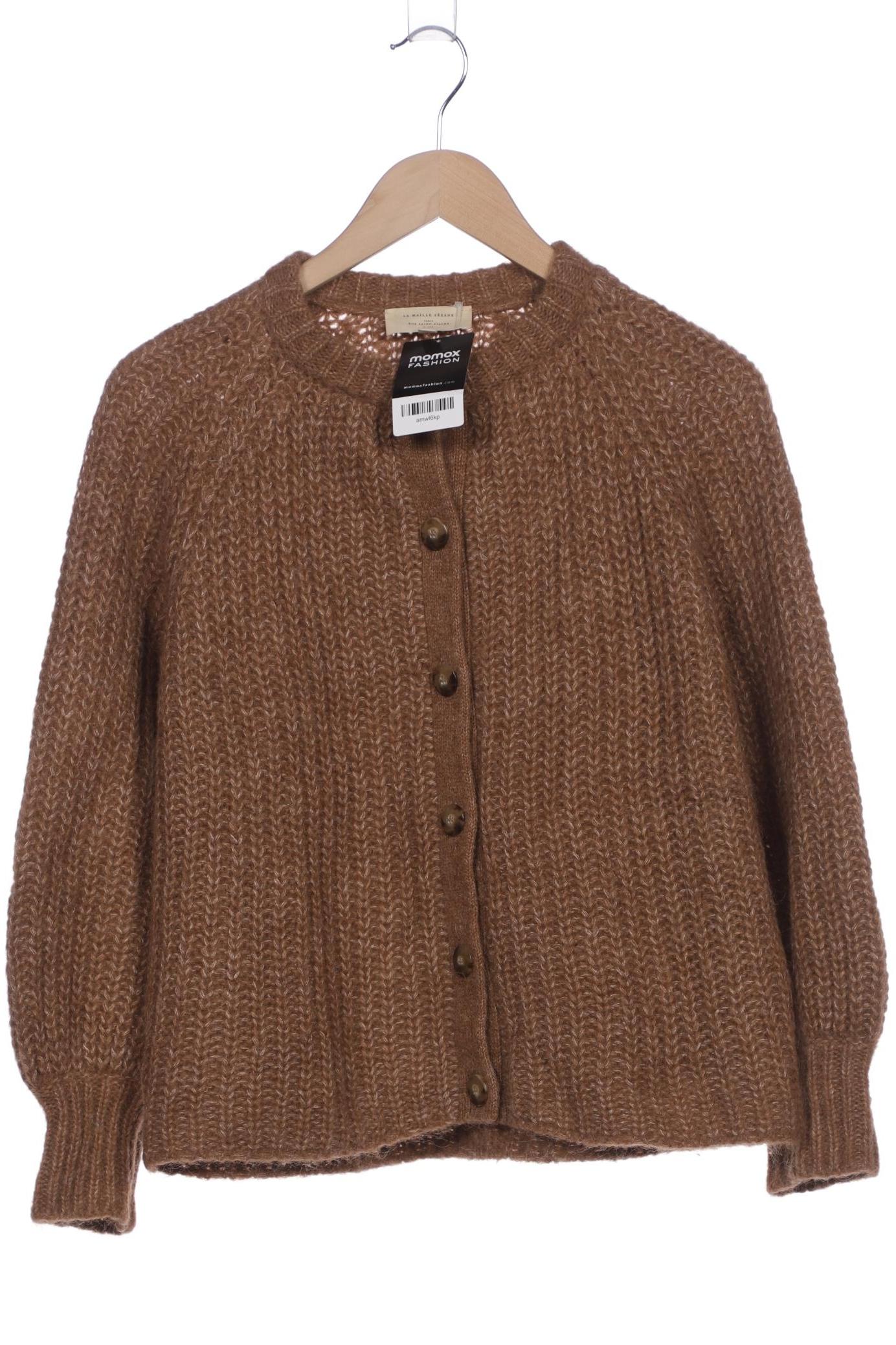 

Sezane Damen Strickjacke, braun, Gr. 34