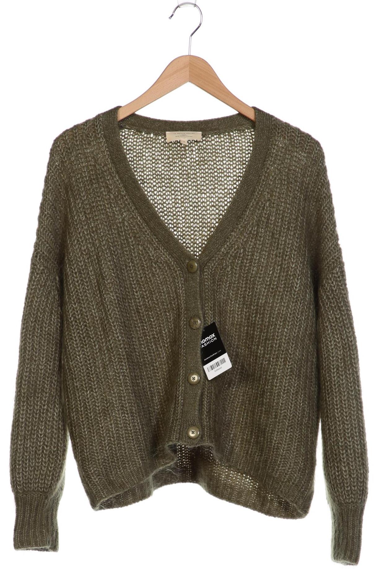 

Sezane Damen Strickjacke, grün, Gr. 36