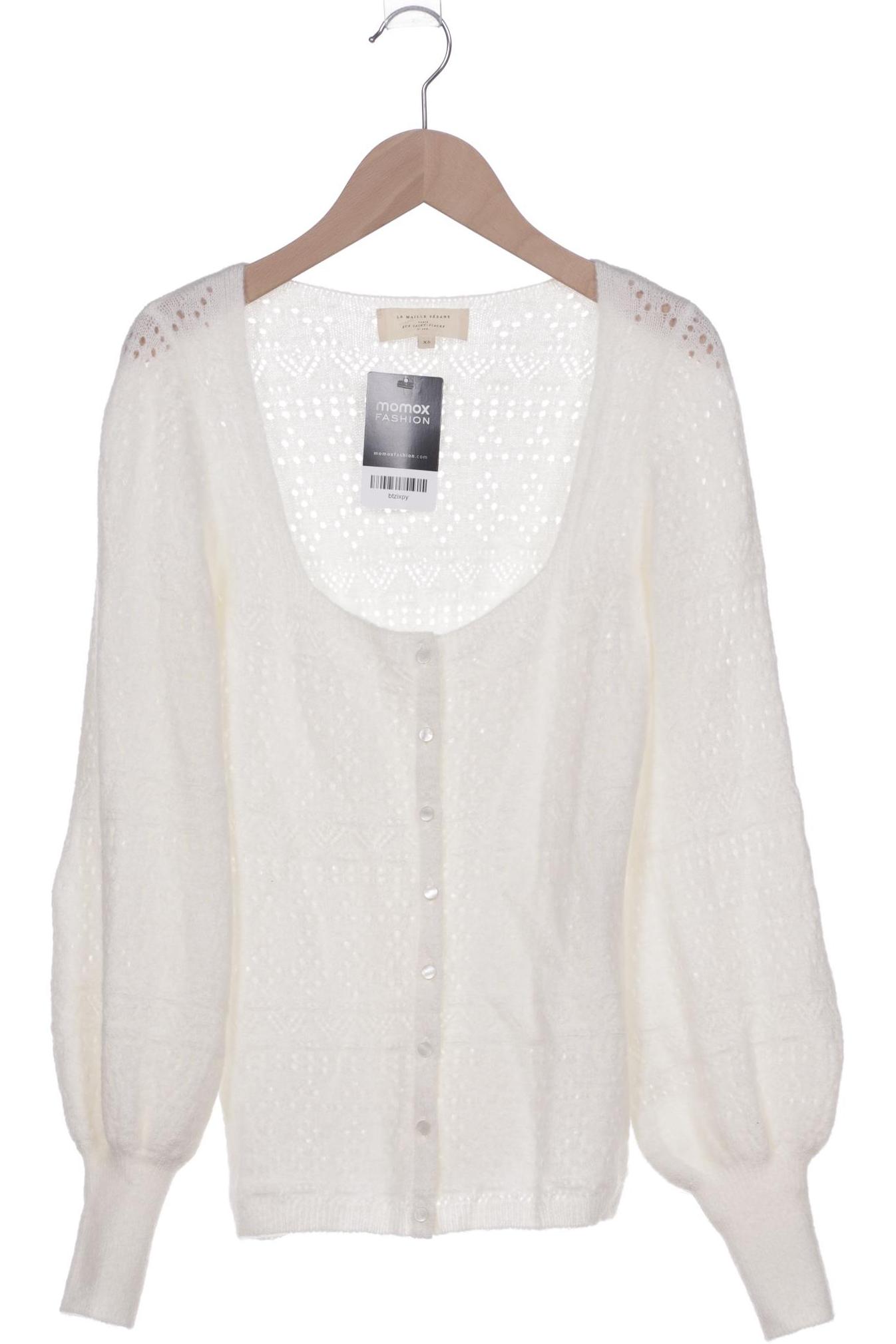 

Sezane Damen Strickjacke, cremeweiß, Gr. 34