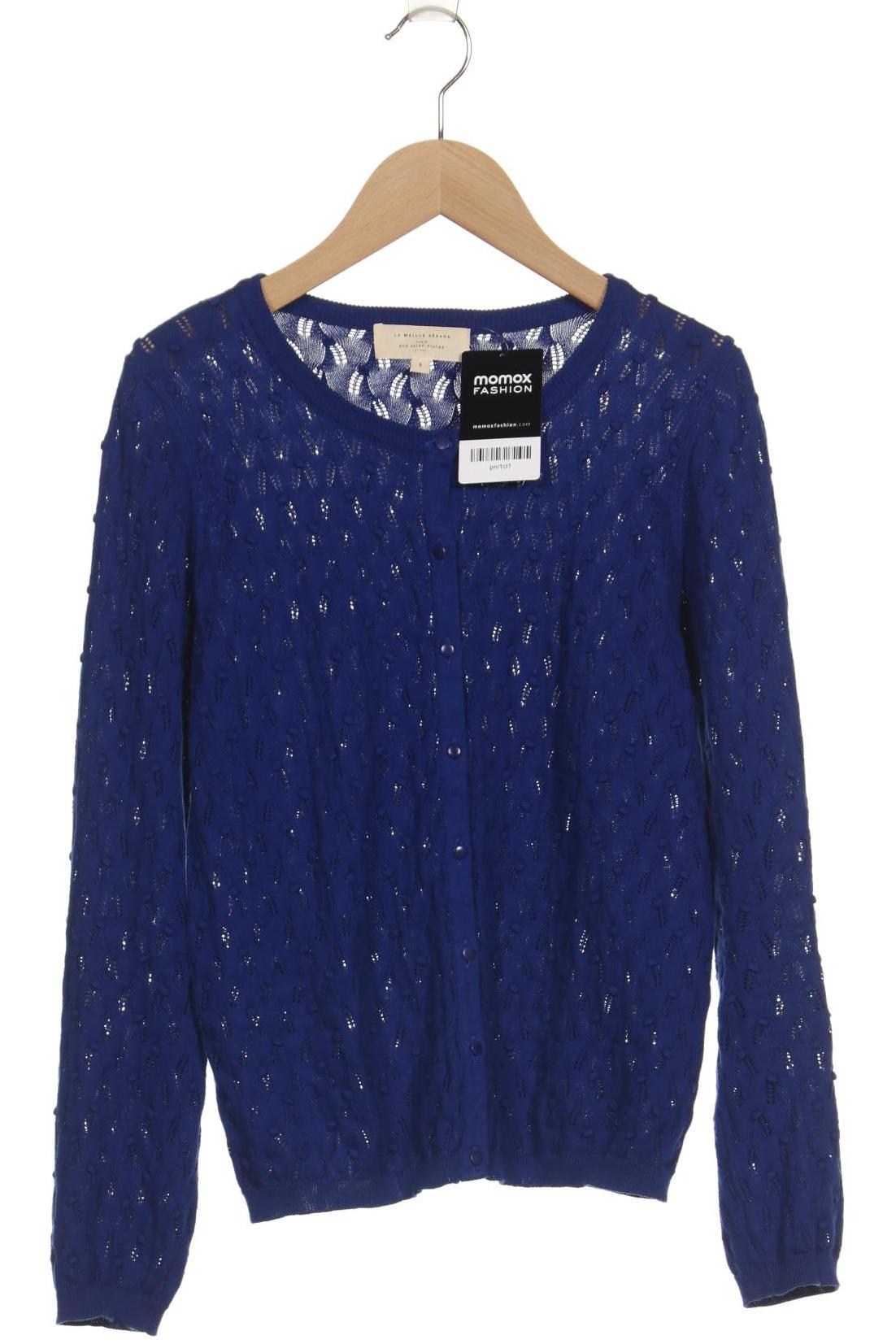 

Sezane Damen Strickjacke, blau, Gr. 36
