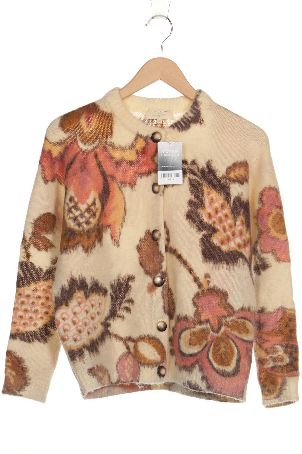 

Sezane Damen Strickjacke, beige, Gr. 34