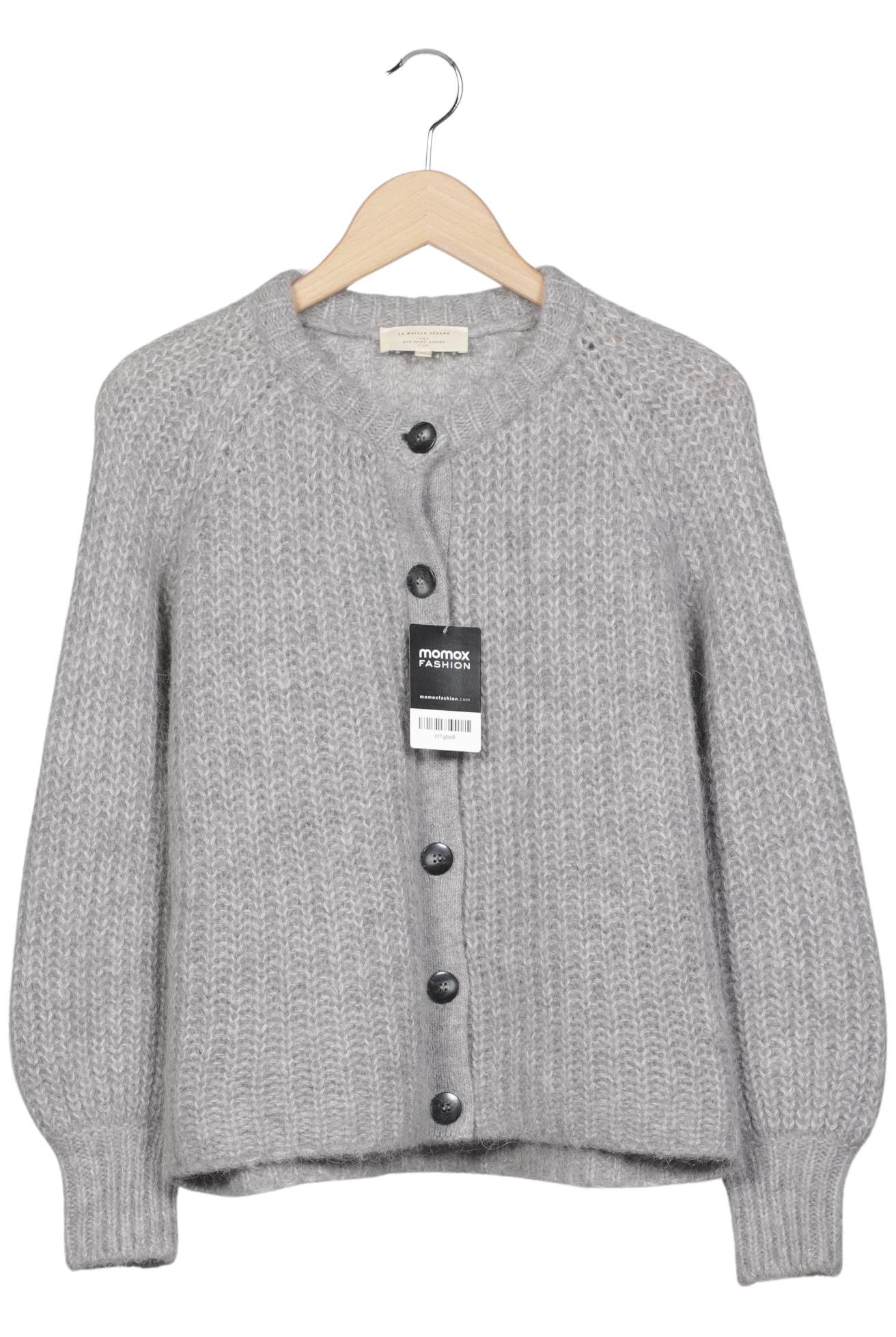 

Sezane Damen Strickjacke, grau, Gr. 34