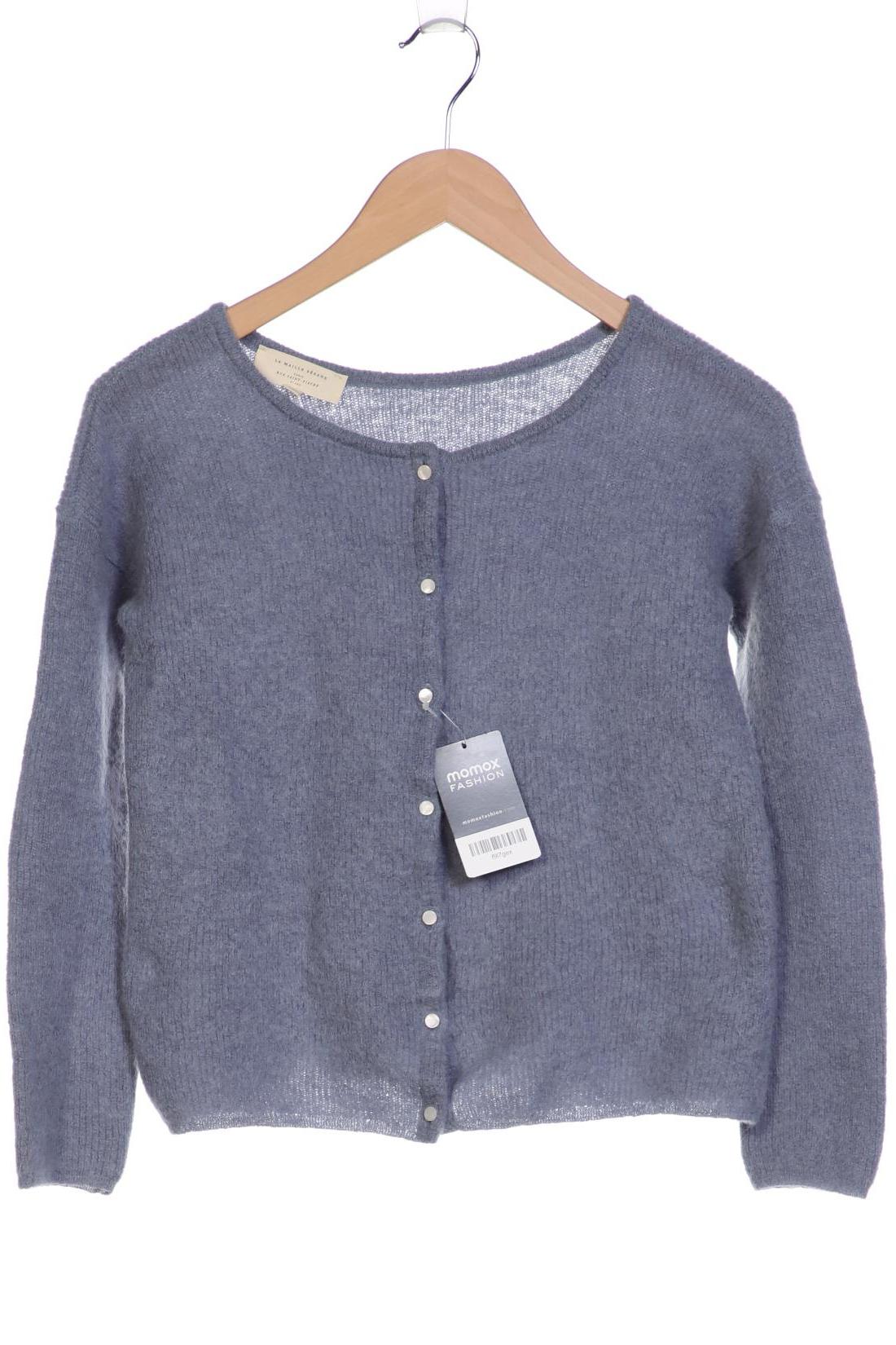 

Sezane Damen Strickjacke, blau, Gr. 32