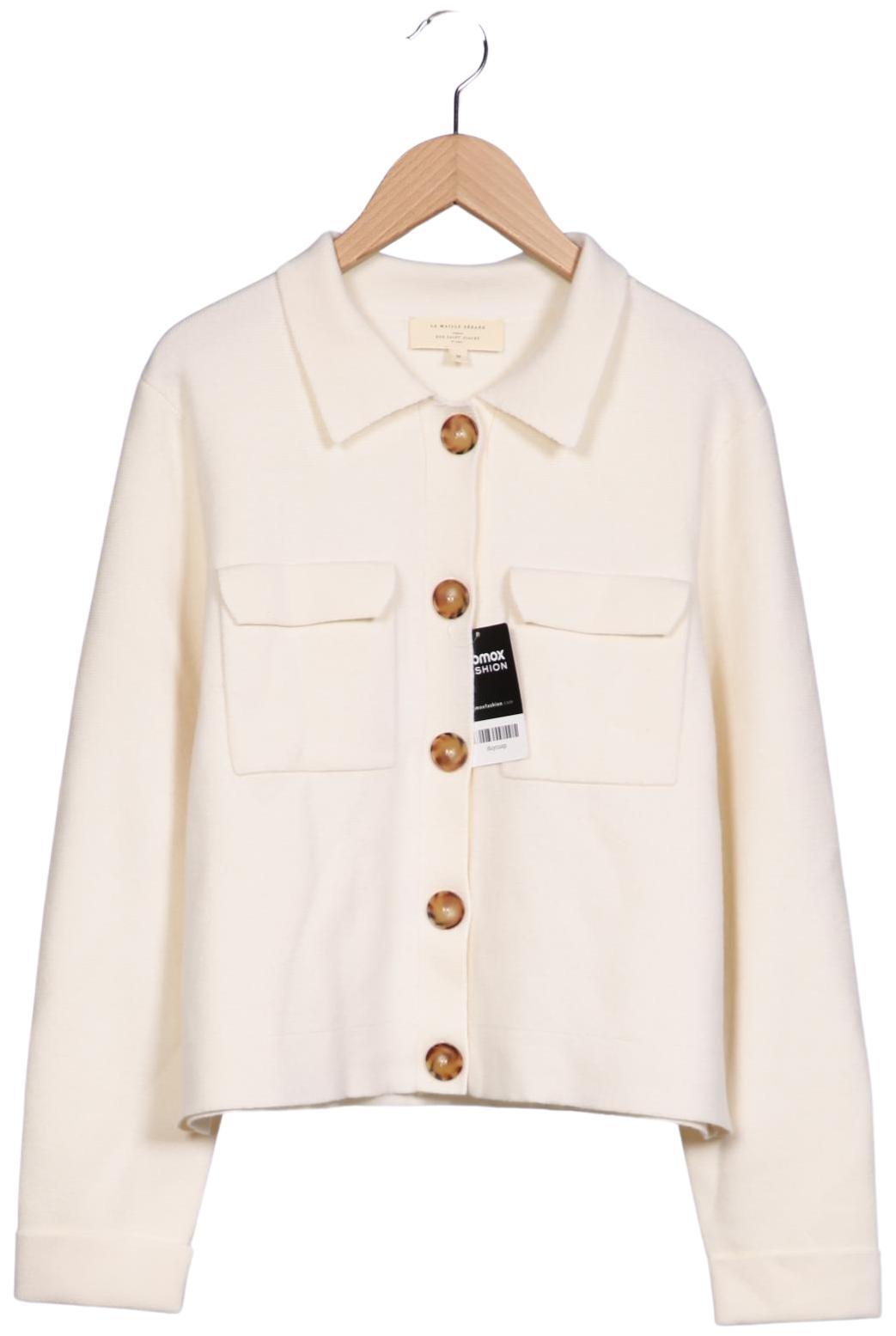 

Sezane Damen Strickjacke, cremeweiß, Gr. 38