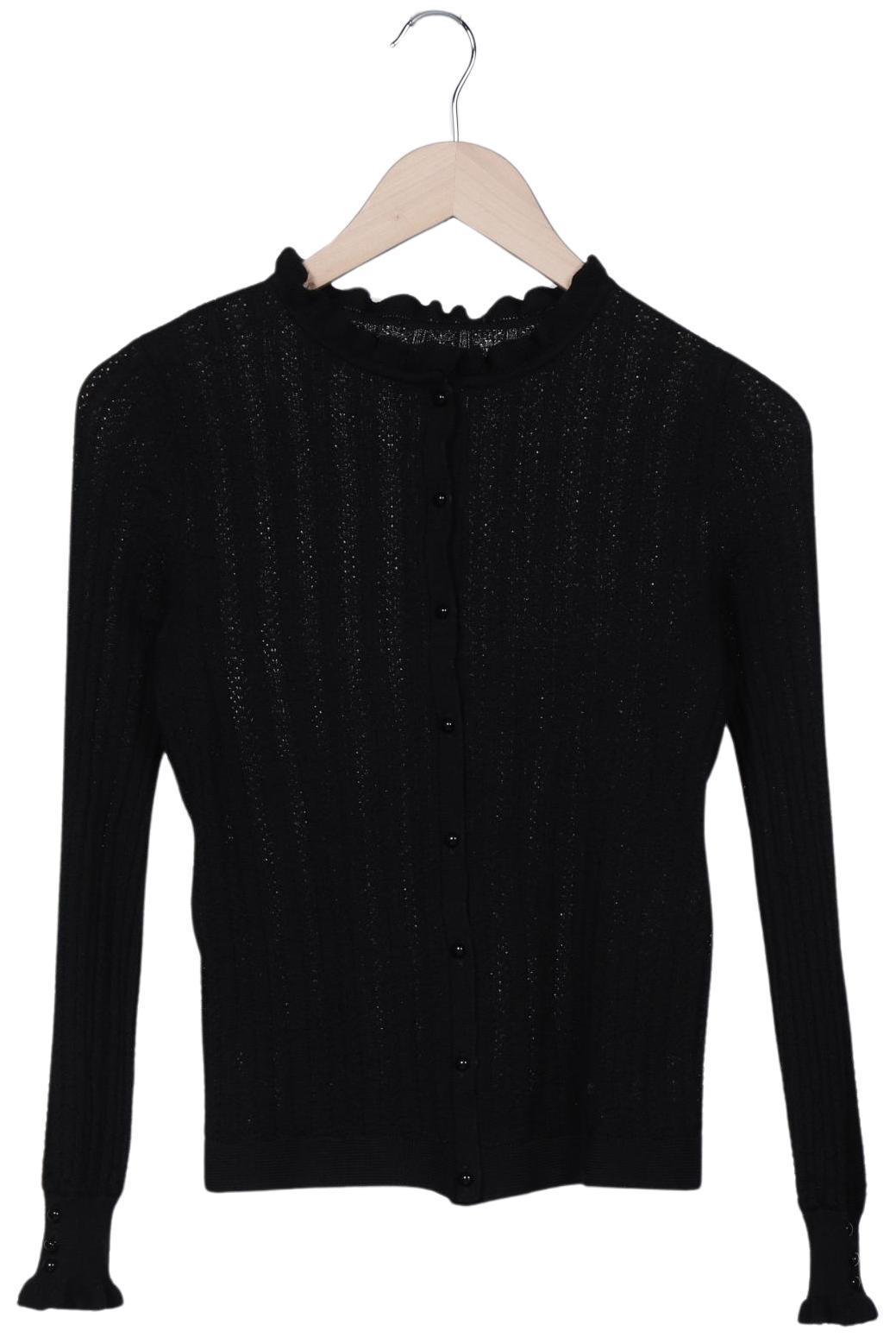 

Sezane Damen Strickjacke, schwarz, Gr. 34
