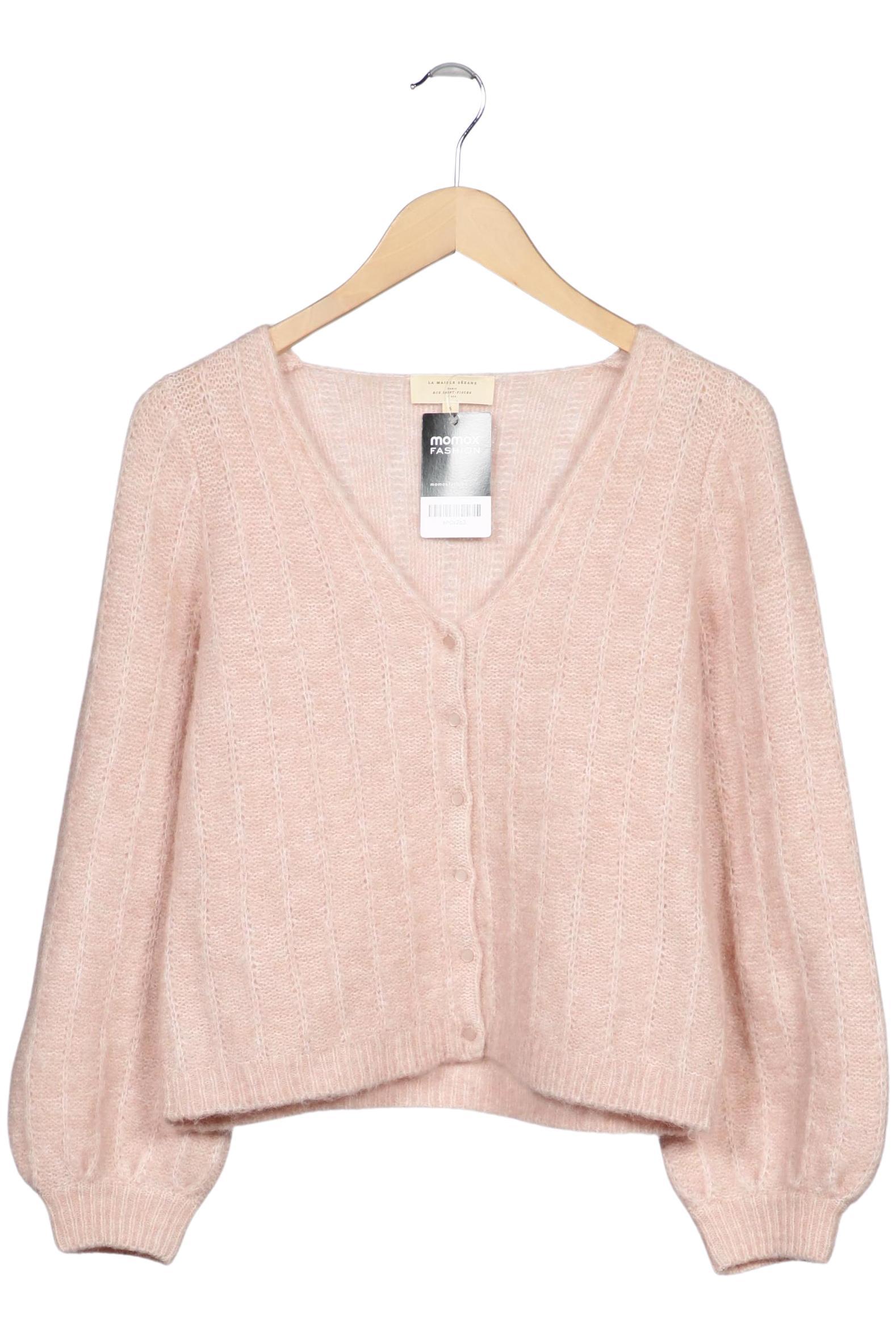 

Sezane Damen Strickjacke, pink, Gr. 36