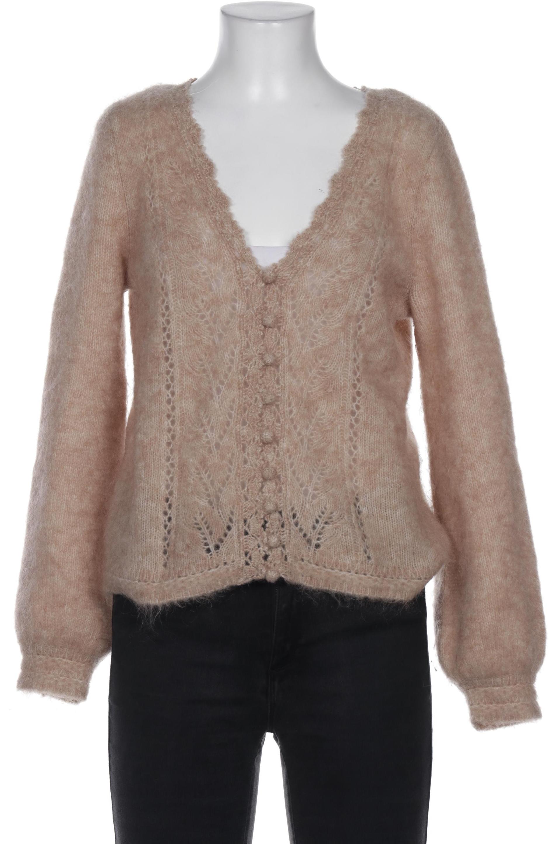 

Sezane Damen Strickjacke, beige, Gr. 38