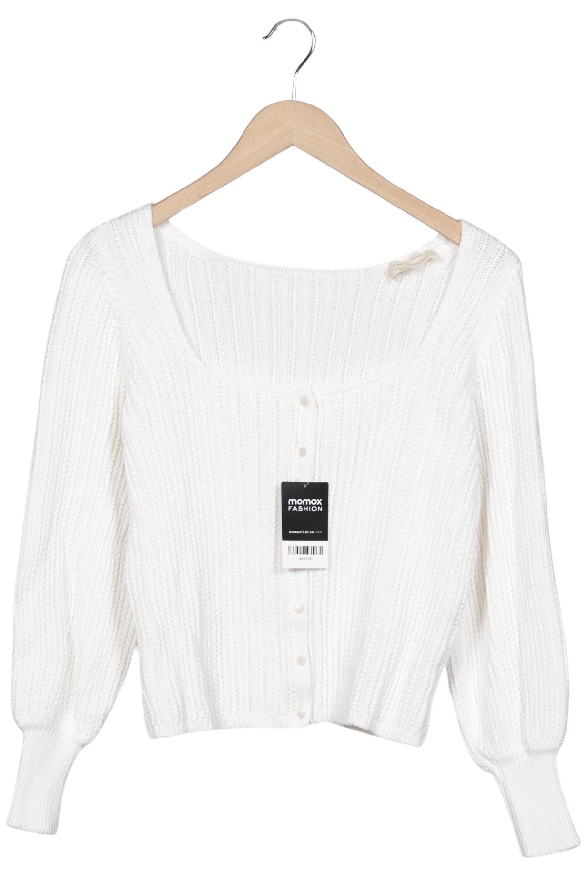 

Sezane Damen Strickjacke, weiß, Gr. 36