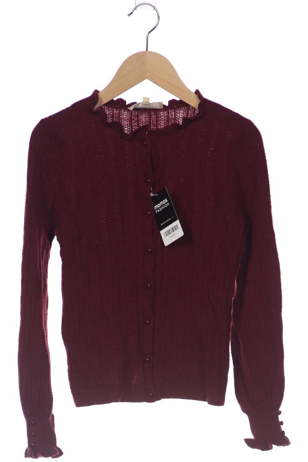 

Sezane Damen Strickjacke, bordeaux, Gr. 34